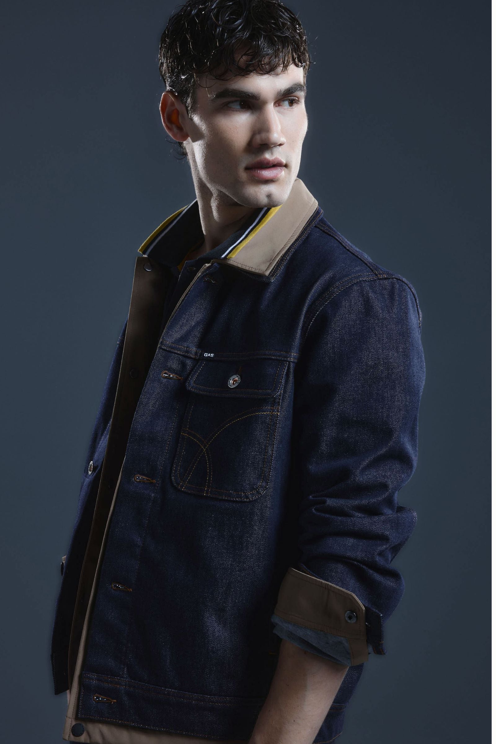 gas-frank-jacket-wk-10ro-jeansjacke-herren-regular image 1