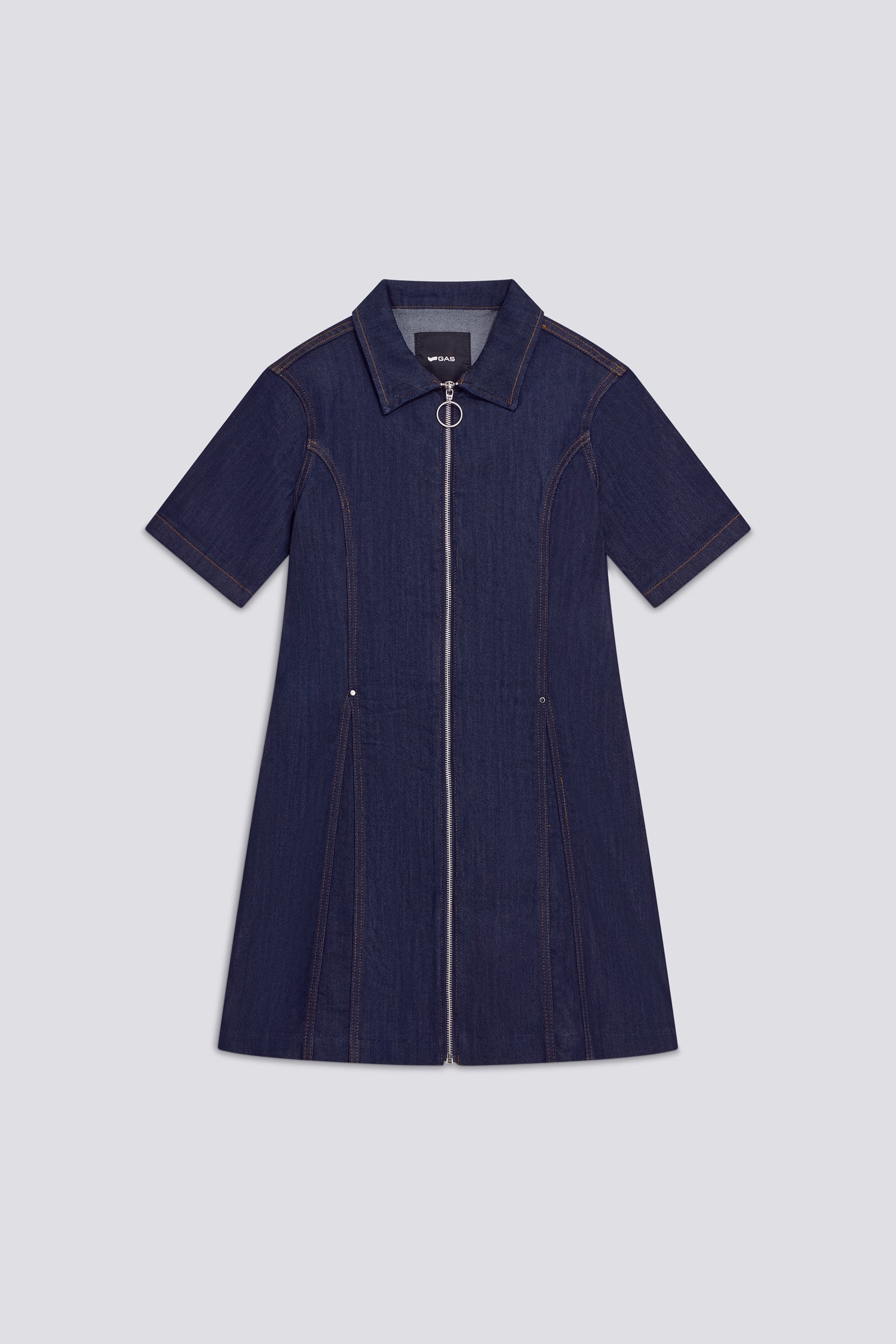 gas-ottavia-dress-10ro-minikleid-aus-denim-rinse image 3