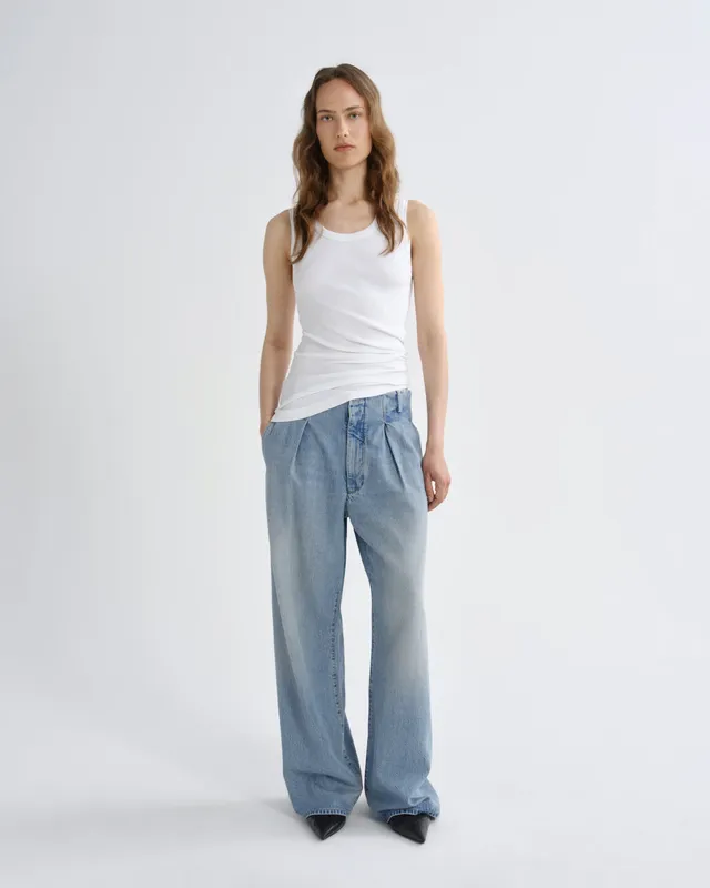 agolde-ritmo-trouser-flyweight-hose-reset-hellblau image 1