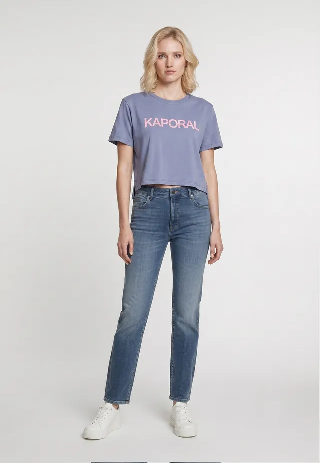 kaporal-kippa-t-shirt-hellblau-damen-mit-logo image 1