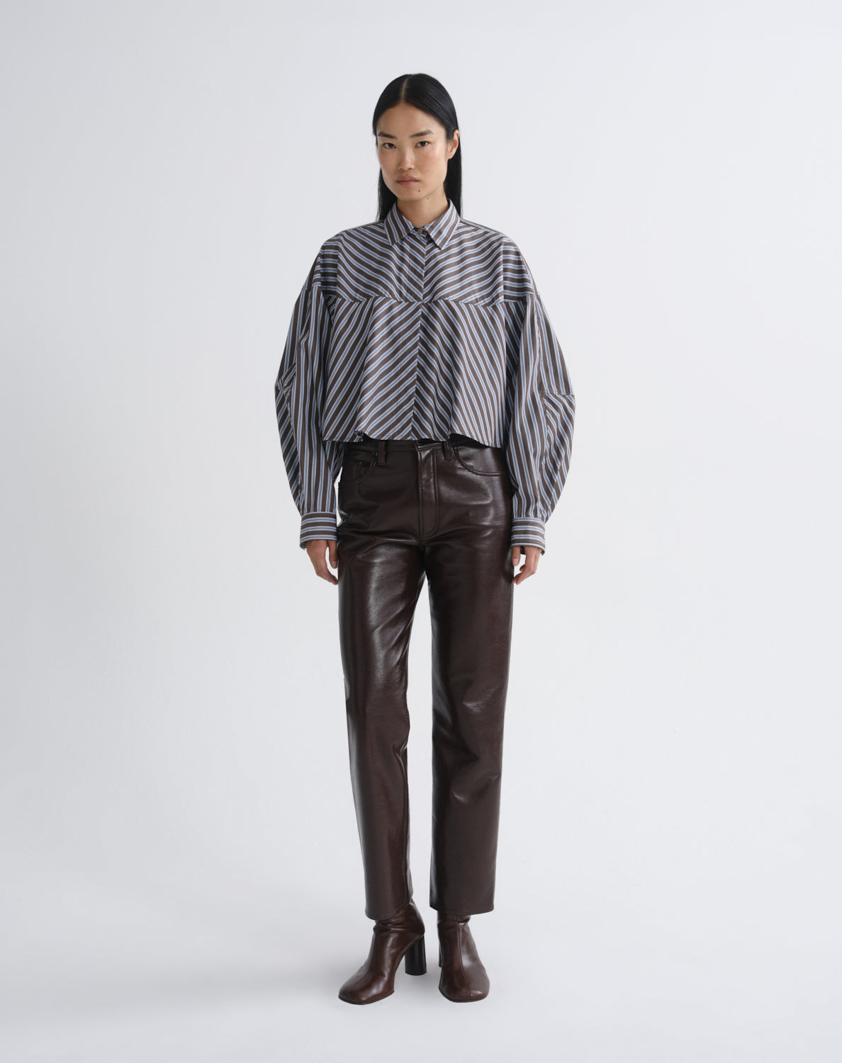 agolde-agnes-shirt-meyer-stripe-bluse-bracken-blue image 5