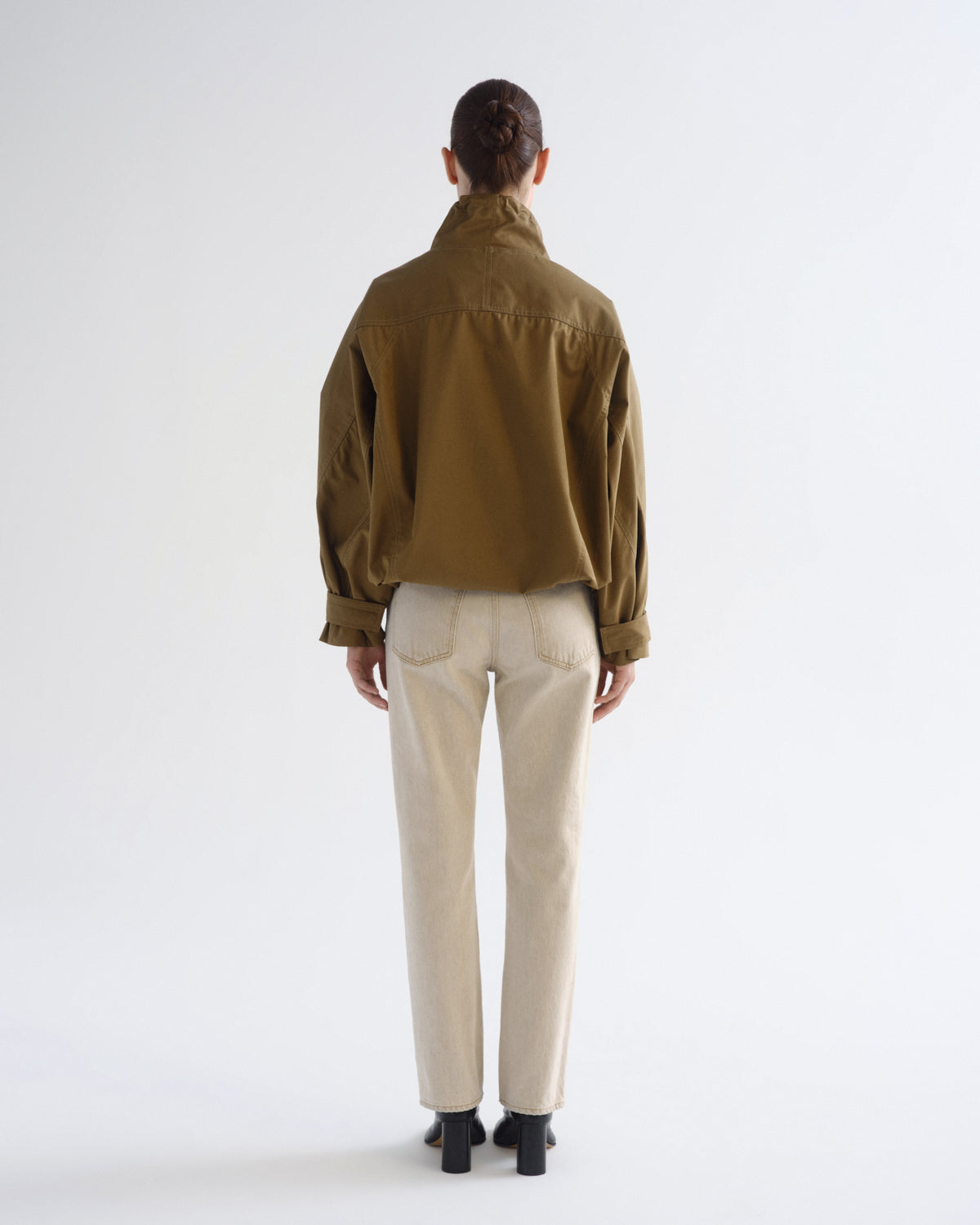 agolde-coulson-jacket-jacke-khaki-nylon-utility image 2
