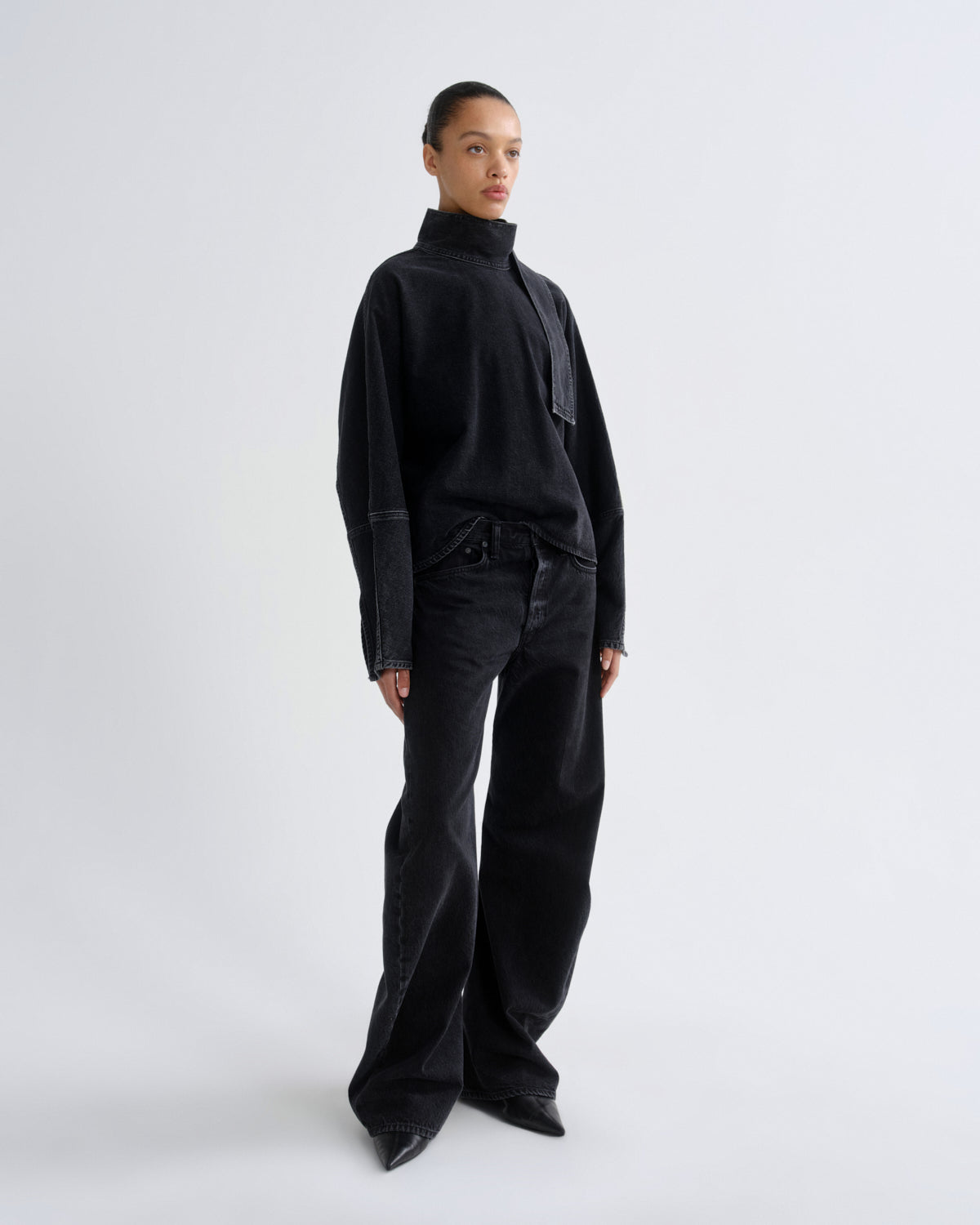 agolde-spiral-jean-weightless-jeans-vanta-schwarz image 3