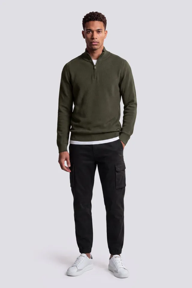 gas-rhobin-half-zip-3653-strickpullover-herren-cashmere-mix image 1