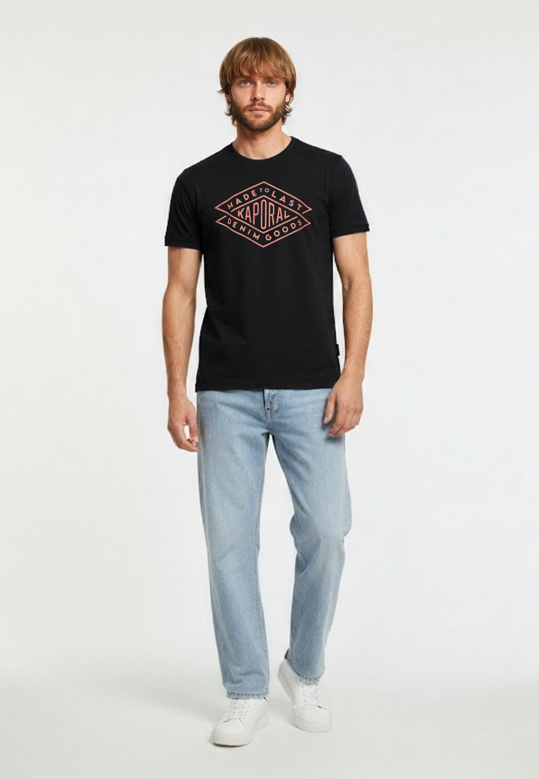 kaporal-toky-t-shirt-schwarz-herren-regular image 1