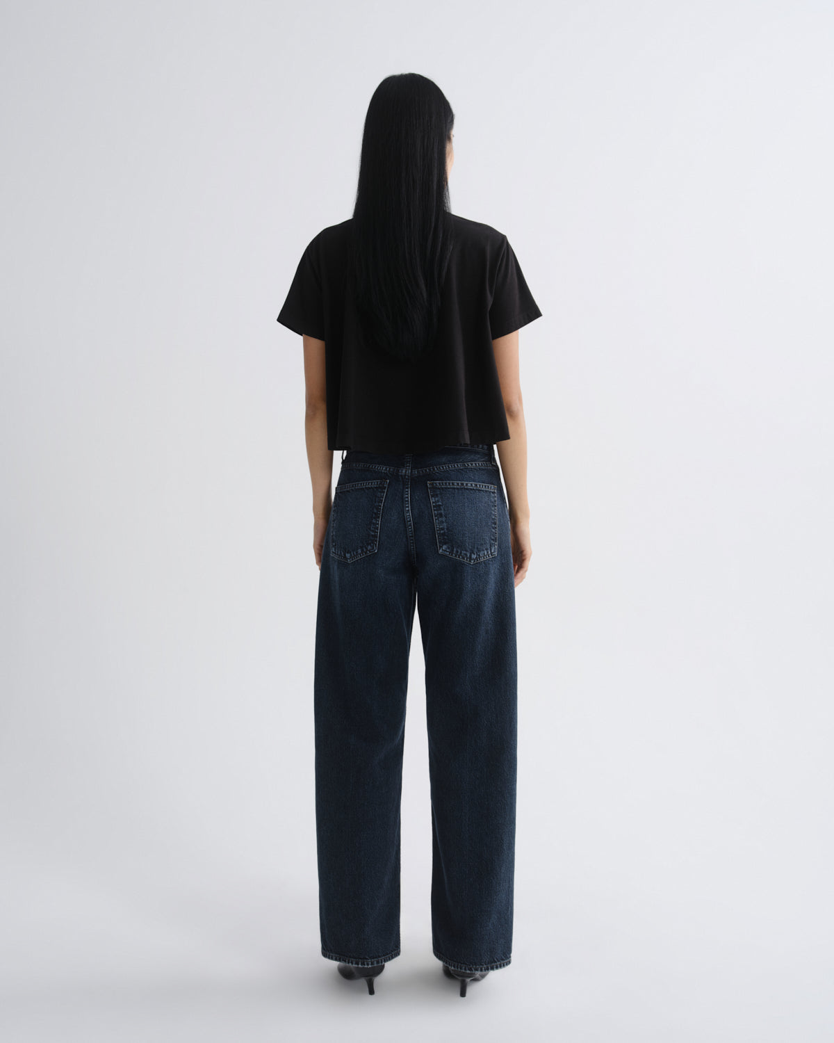 agolde-arc-jean-petite-27-central-indigo-rigid image 2