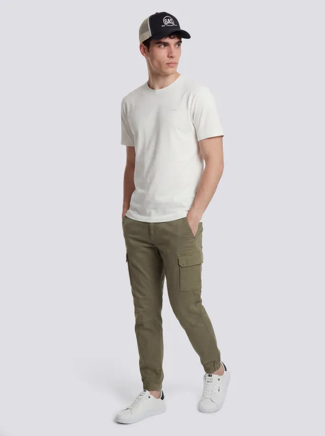 gas-bob-gym-pks-w-3649-cargo-herren-slim-oliv image 1