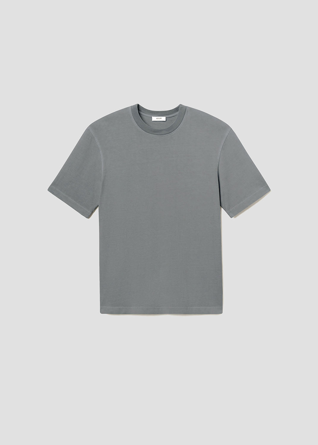 agolde-asha-mock-neck-tee-t-shirt-flint-herren image 5