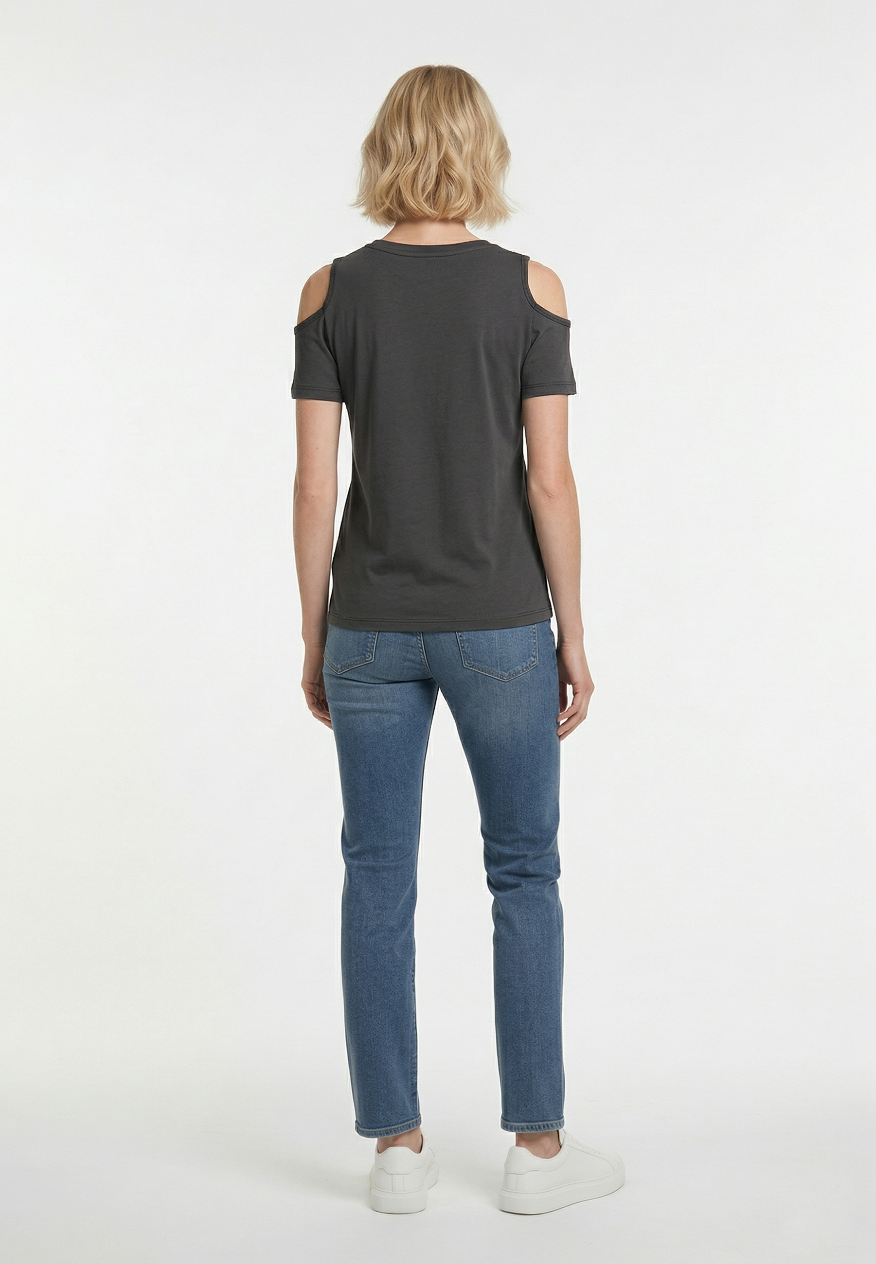 kaporal-anaig-t-shirt-damen-schwarz-slim-stretch image 3