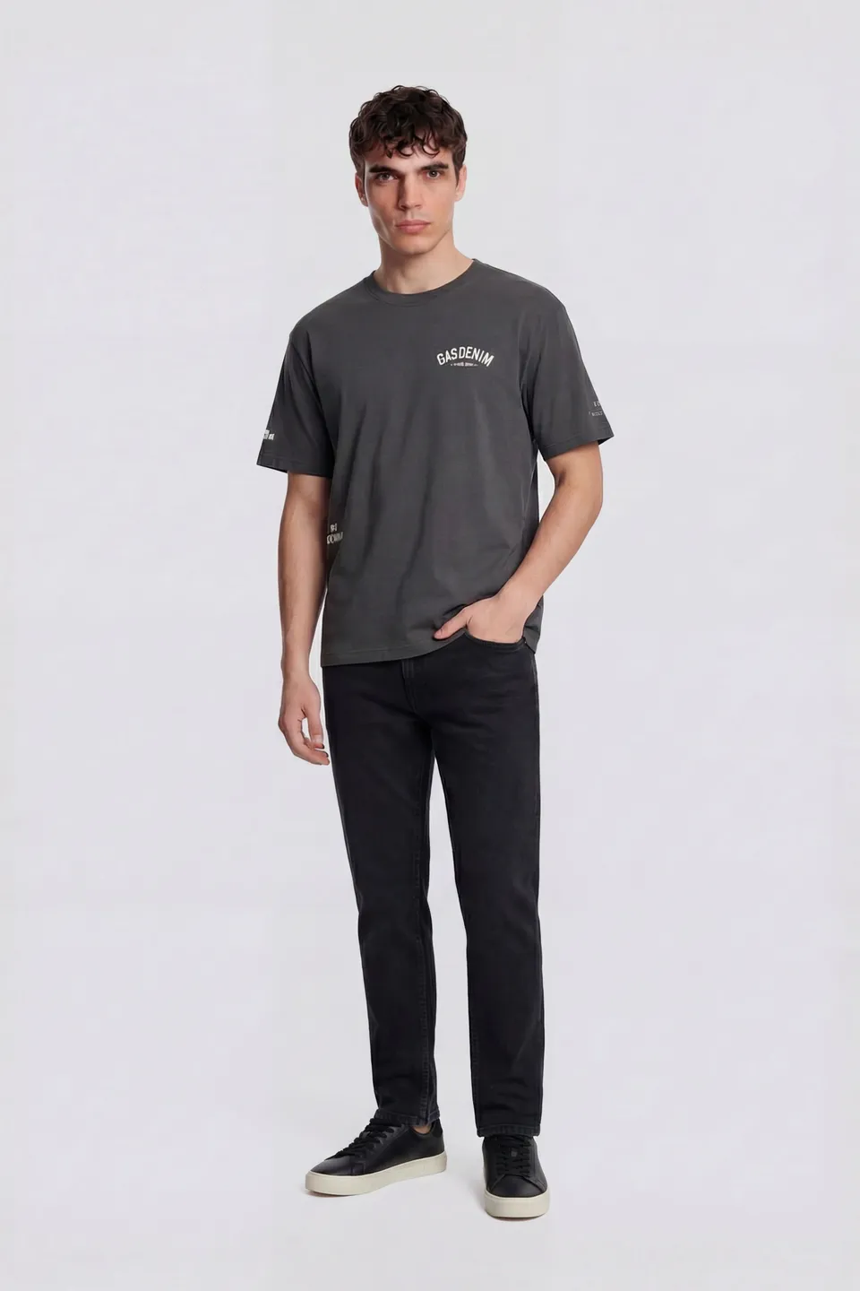 gas-dharis-company-3920-t-shirt-herren-print-stickerei image 1