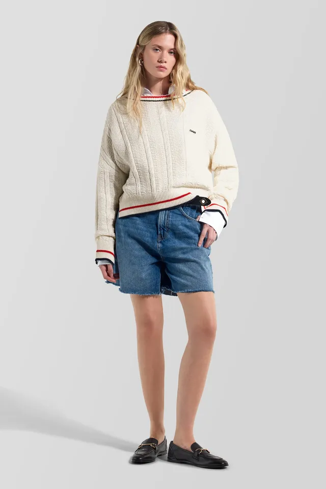 gas-greghy-1029-damen-pullover-overfit-college image 1
