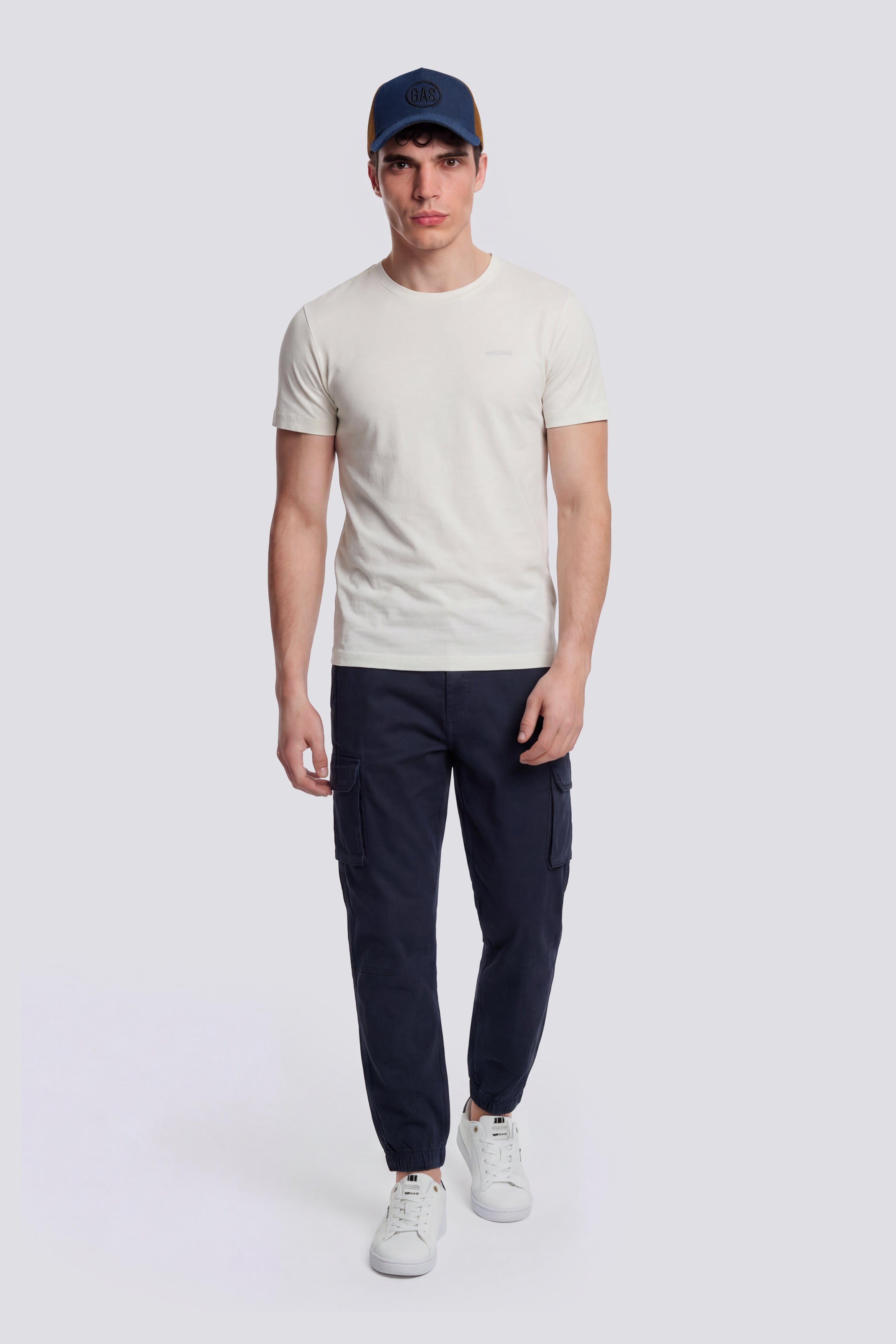 gas-scuba-s-str-logo-g-1029-herren-t-shirt-wei-slim image 2