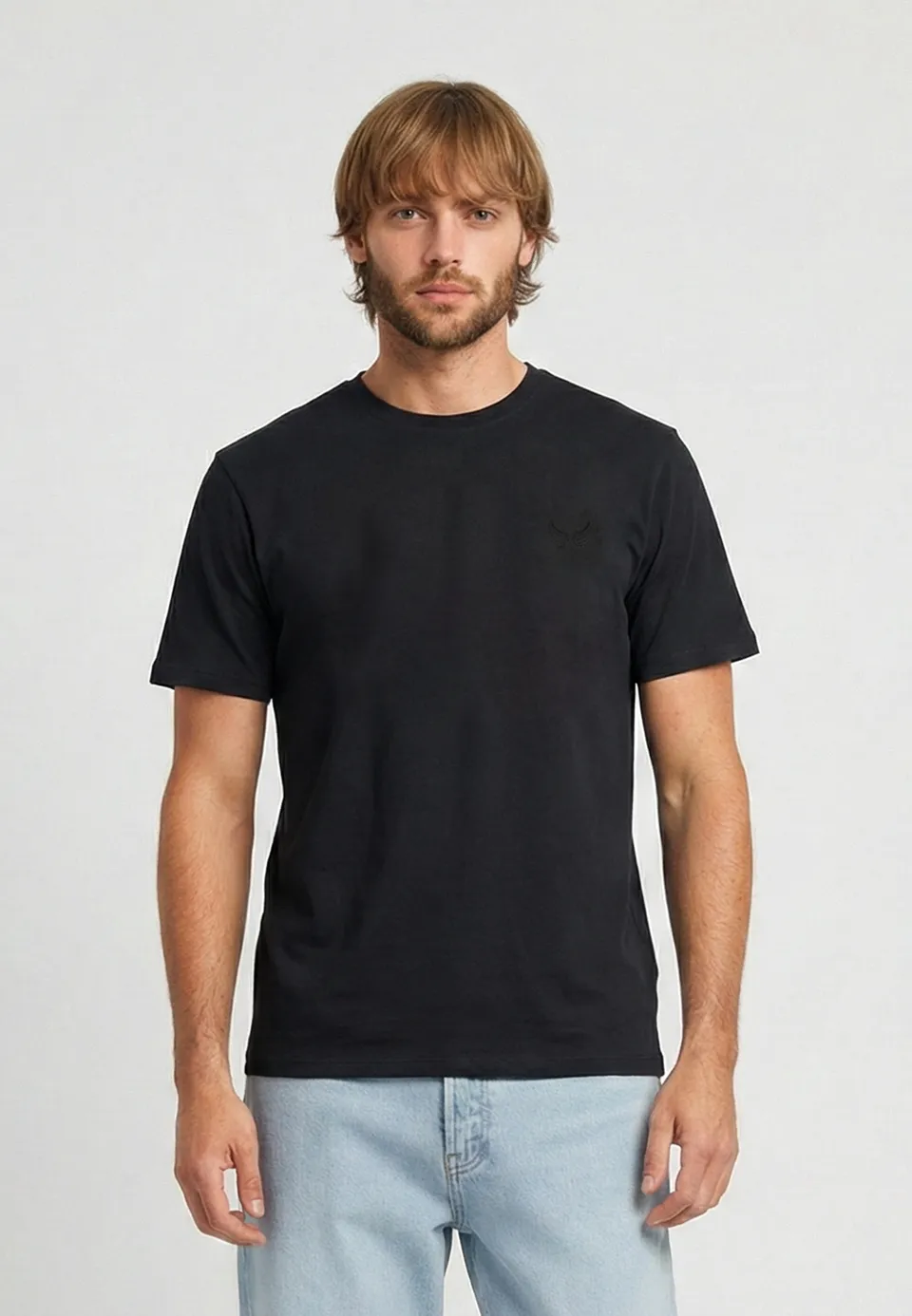 kaporal-rift-t-shirt-herren-schwarz-baumwolle-mit-print image 1