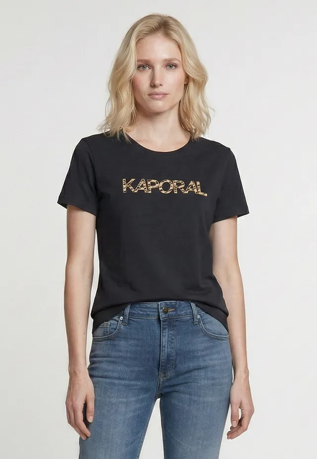 kaporal-jasic-t-shirt-damen-schwarz-slim-stretch image 1