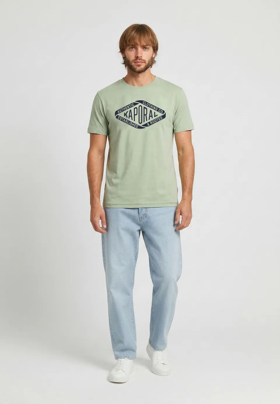 kaporal-raz-t-shirt-herren-mint-100-baumwolle image 1