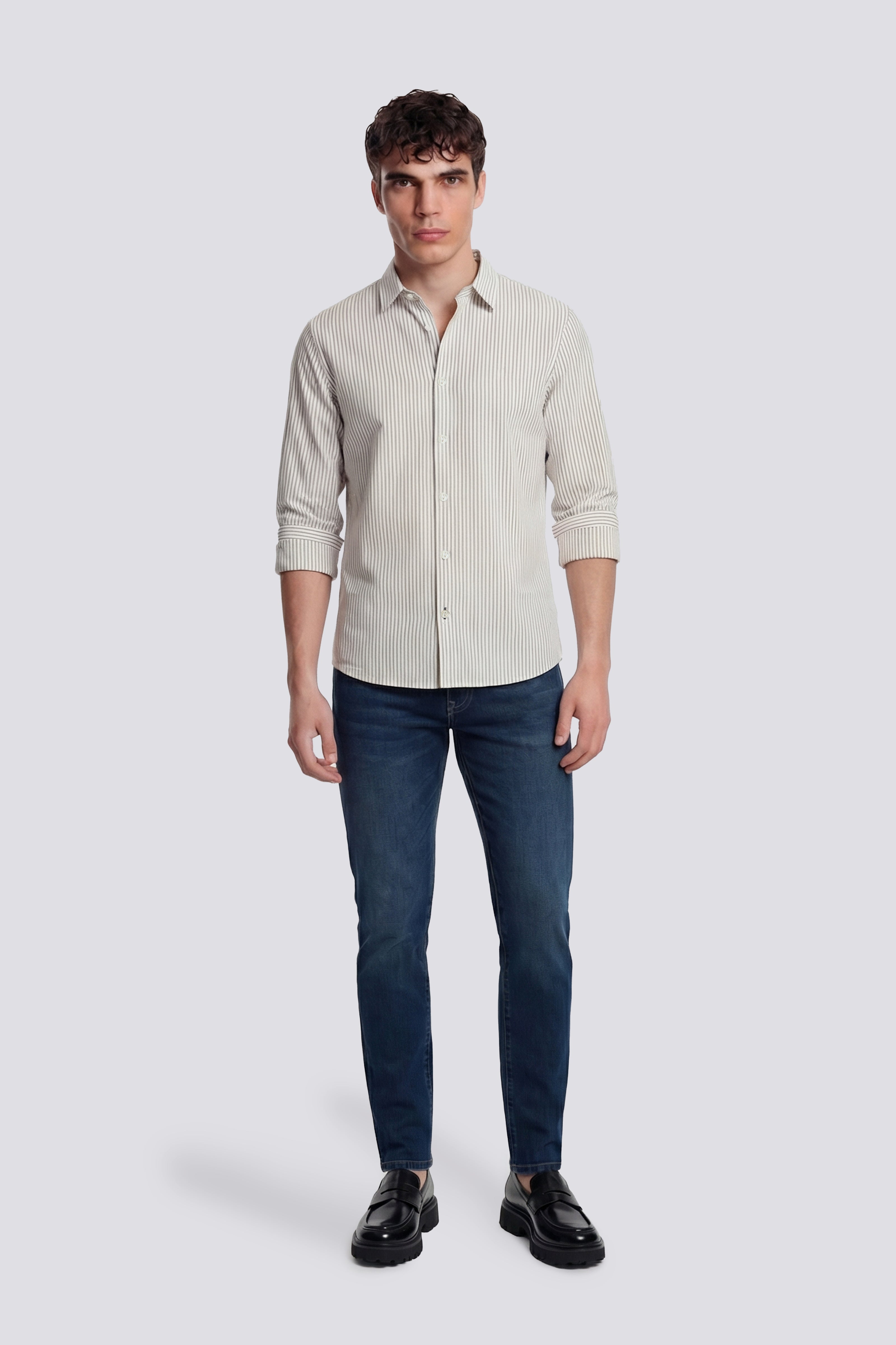 gas-n-kin-s-st38-hemd-herren-baumwolle-slim-fit-streifen image 1