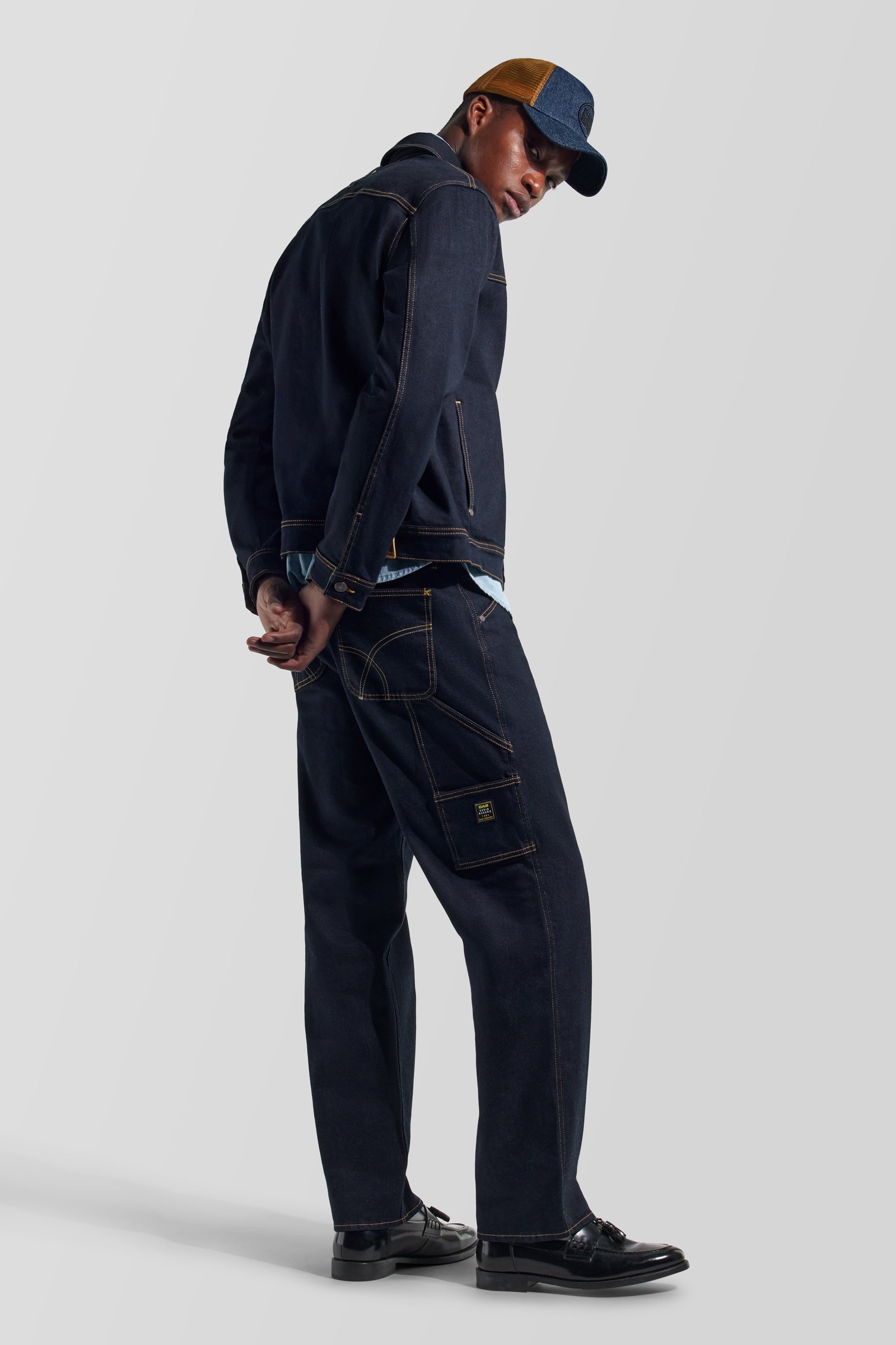 gas-frank-pant-10fo-carpenter-jeans-straight-rinse image 2