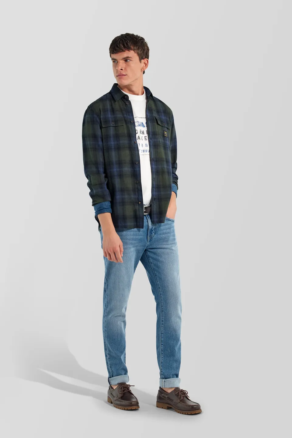 gas-noll-wk-shirt-ck09-hemd-herren-karo-regular image 1