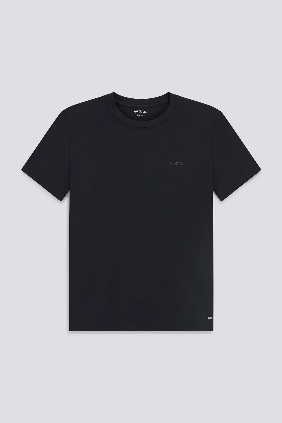 gas-hanike-t-shirt-logo-damen-slim-fit-schwarz image 1