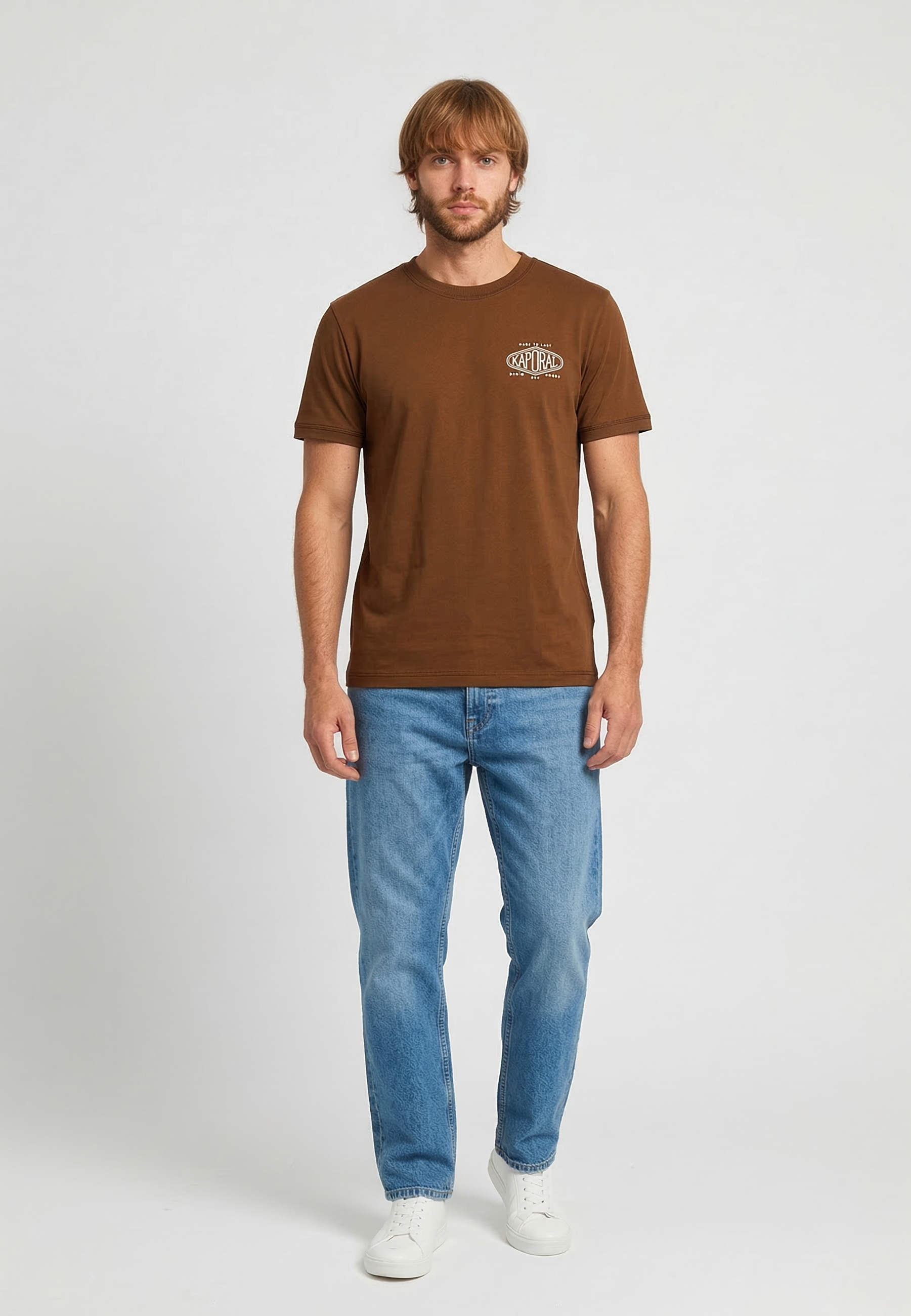 kaporal-vadi-t-shirt-kupfer-herren-baumwolle-regular image 1