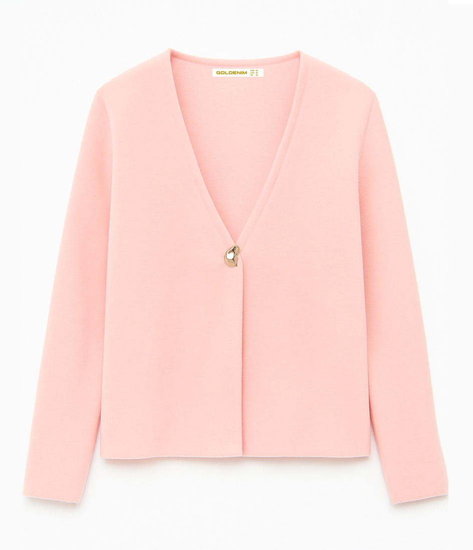 goldenim-paris-femme-zar-strickweste-rosa-damen image 1