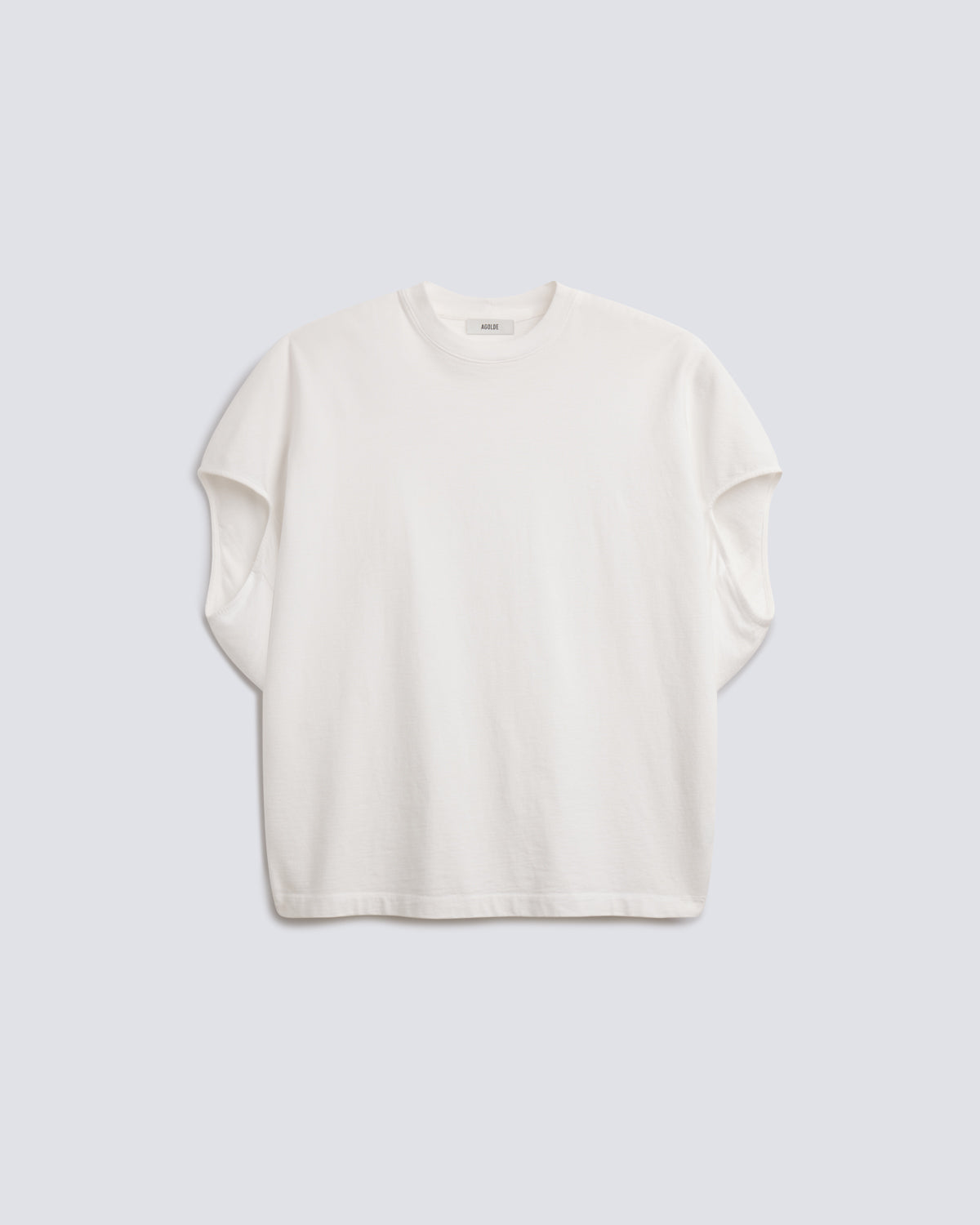 agolde-souline-t-shirt-white-damen-jersey-baumwolle image 6