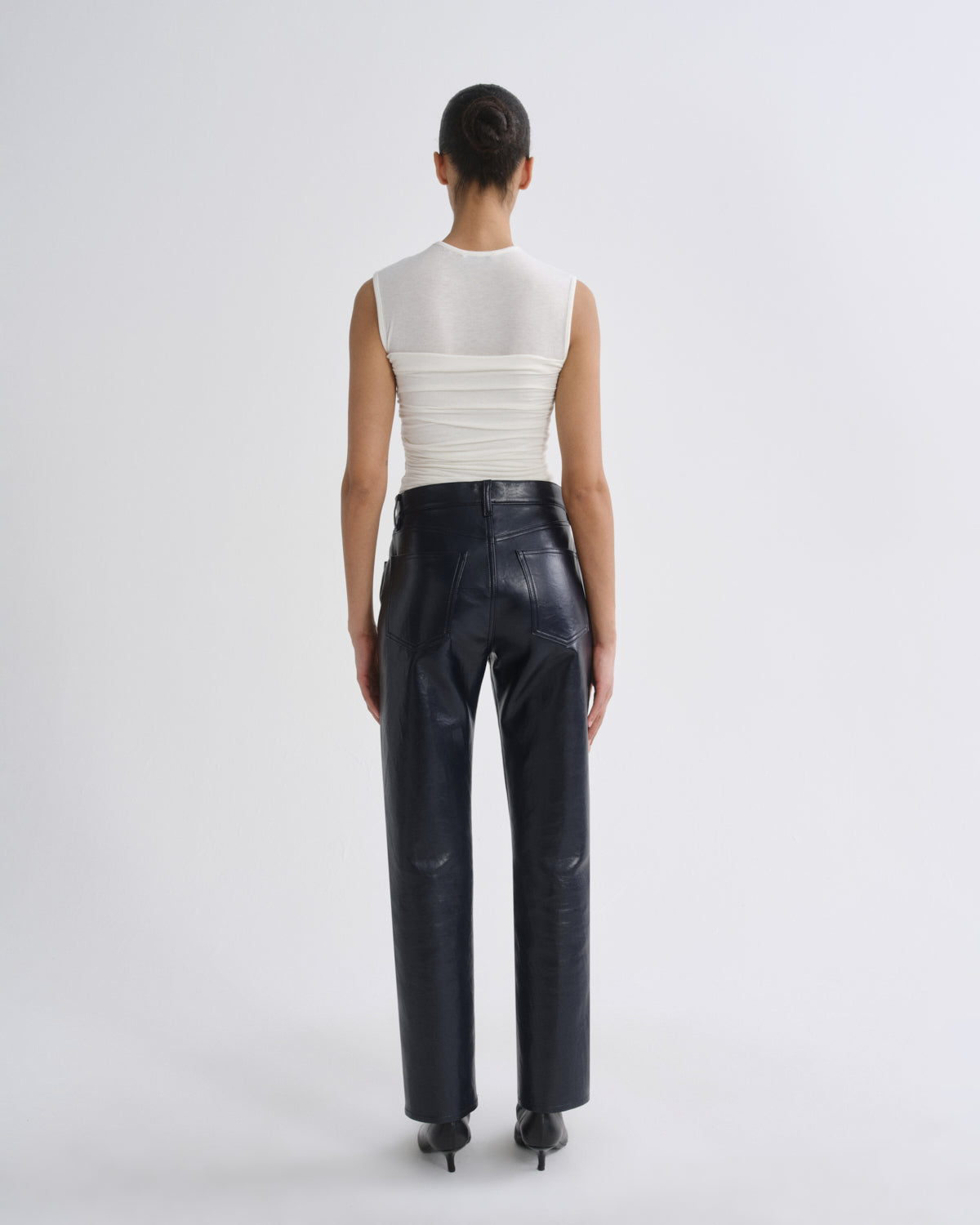 agolde-theodore-tank-top-oat-milk-kaschmir-mix image 2