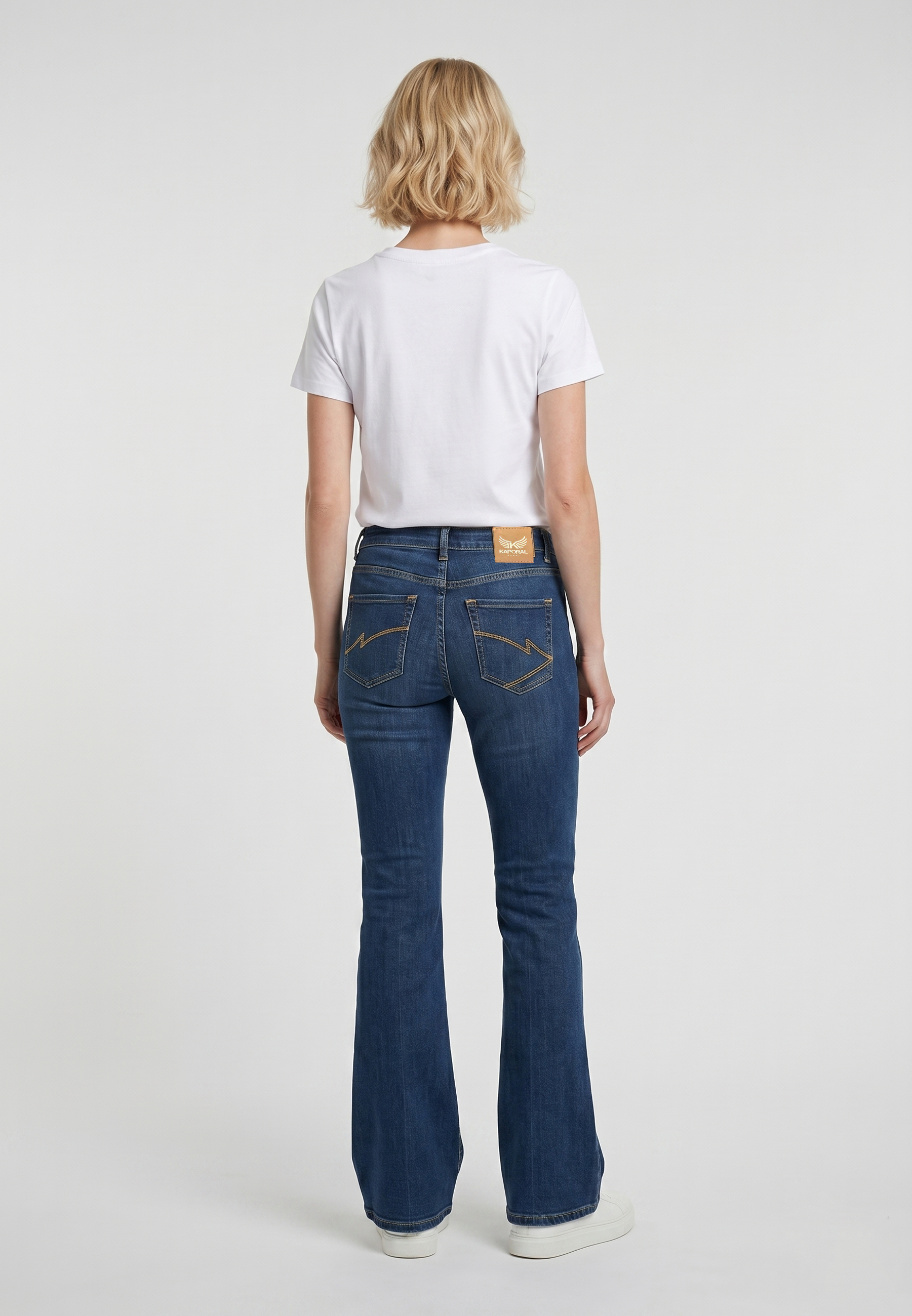 kaporal-kerala-jeans-bootcut-dunkelblau-baumwolle-damen image 2