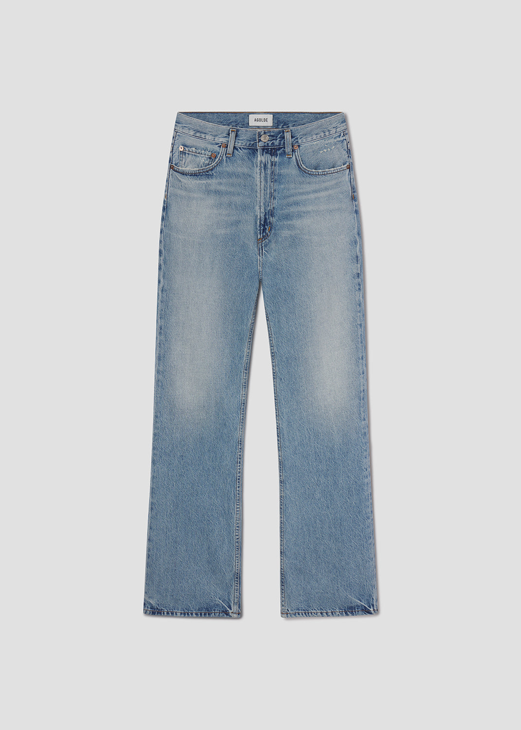 agolde-leena-weightless-flare-jeans-stream-hellblau image 5