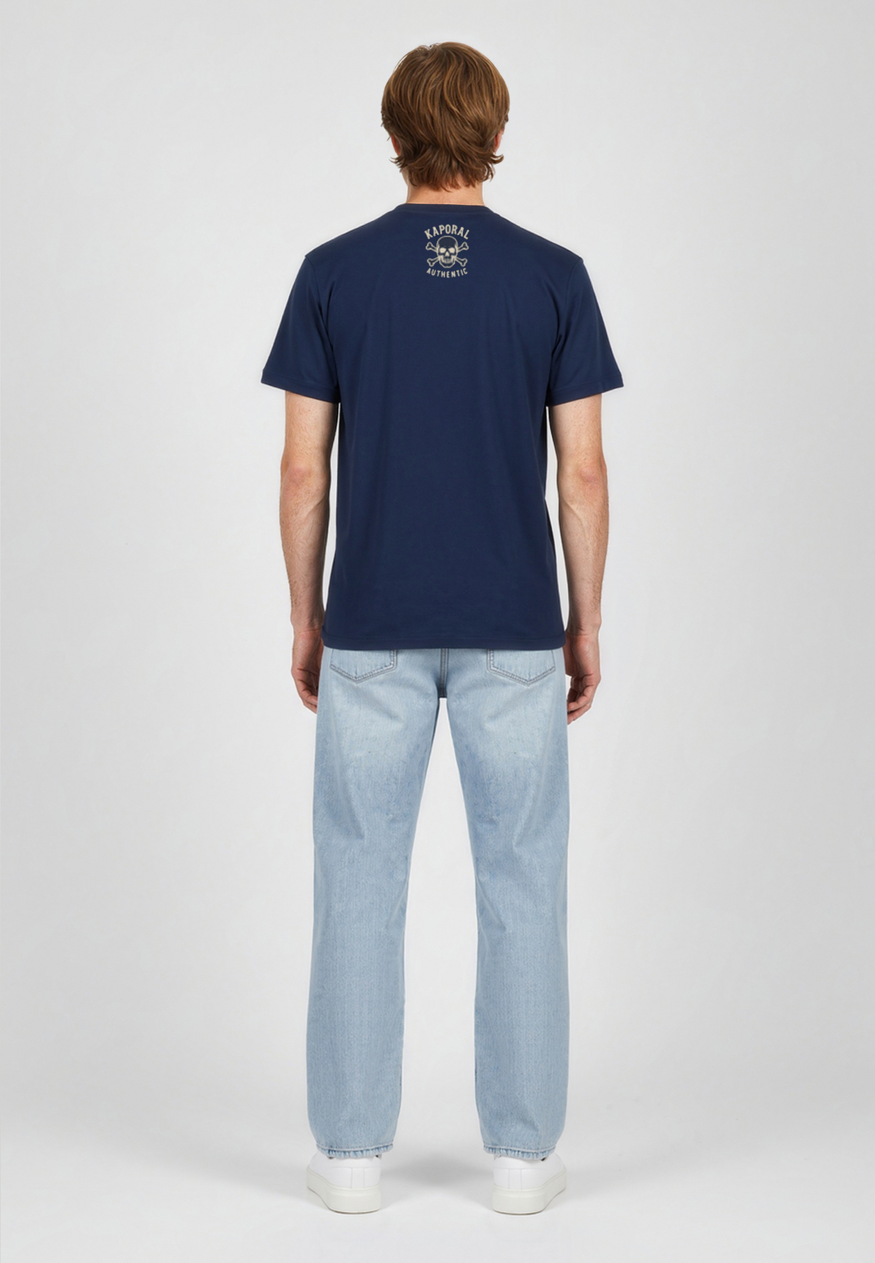 kaporal-kampala-t-shirt-herren-marine-brusttasche-baumwolle image 3
