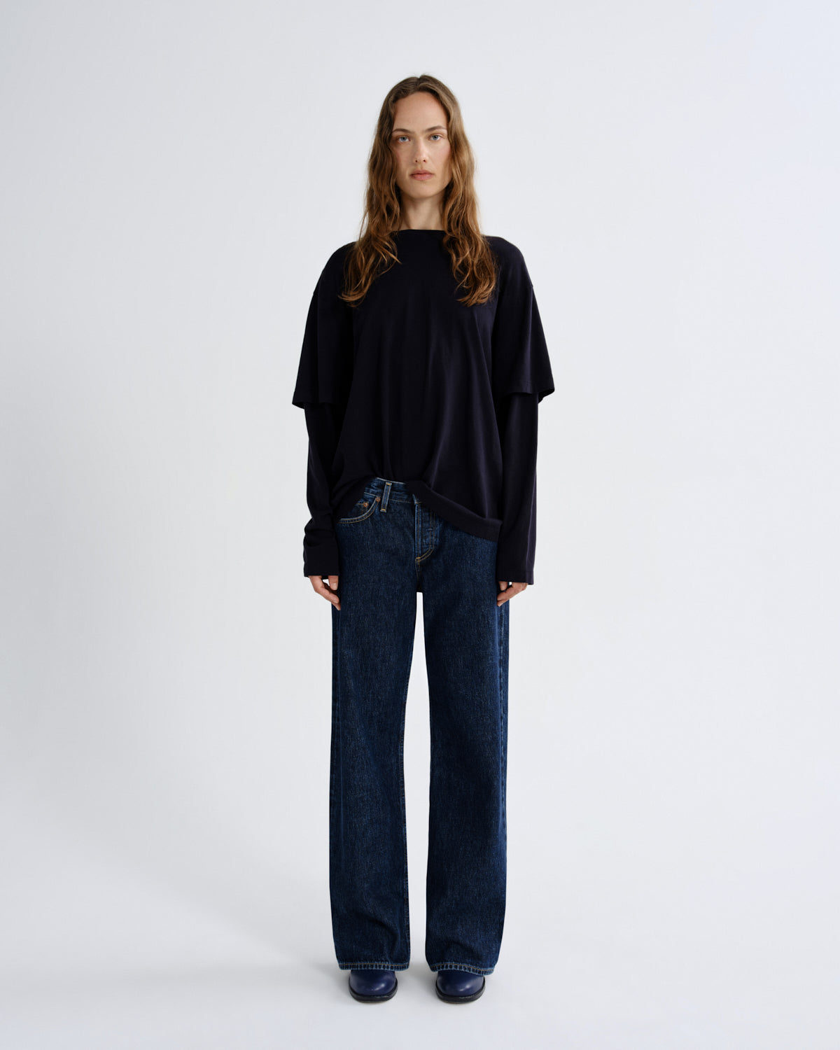 agolde-low-rise-loose-jeans-pendulum-indigo image 1