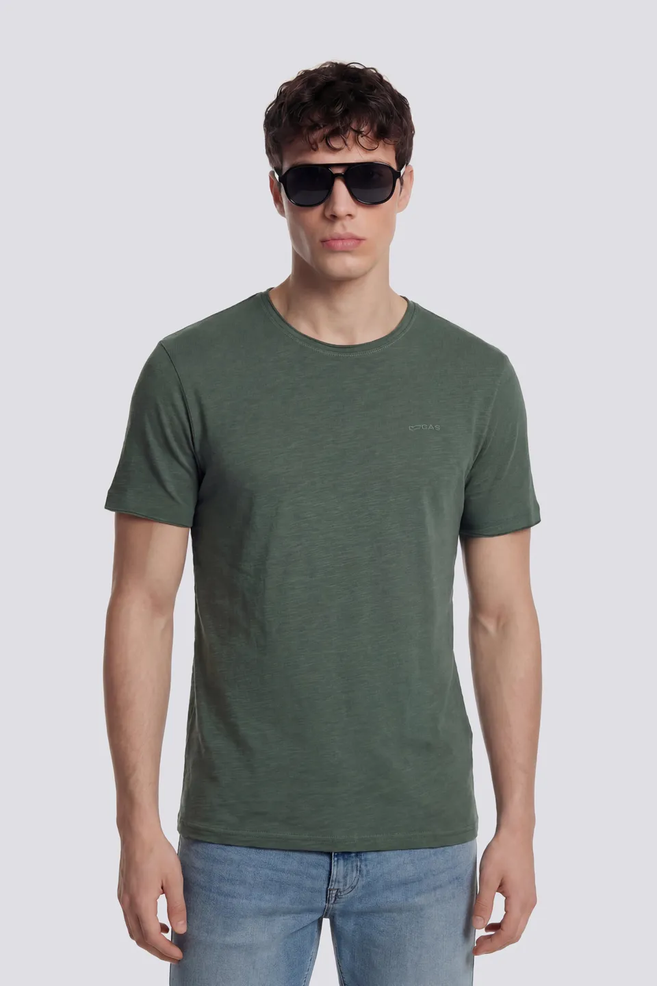 gas-scuba-t-shirt-r-c-3674-herren-slim-fit-baumwolle image 1