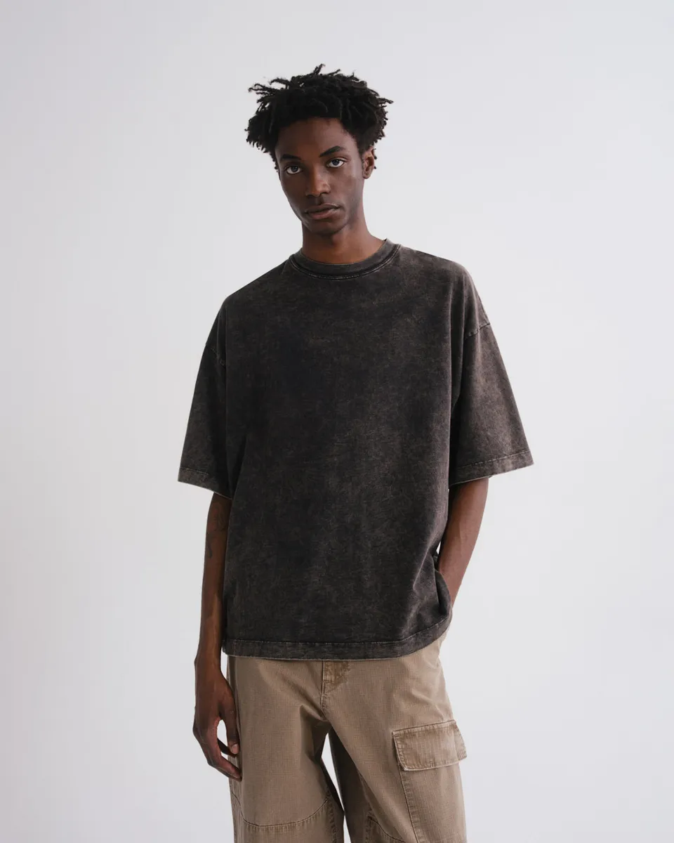 agolde-portman-kinetic-t-shirt-charcoal-baumwolle image 1