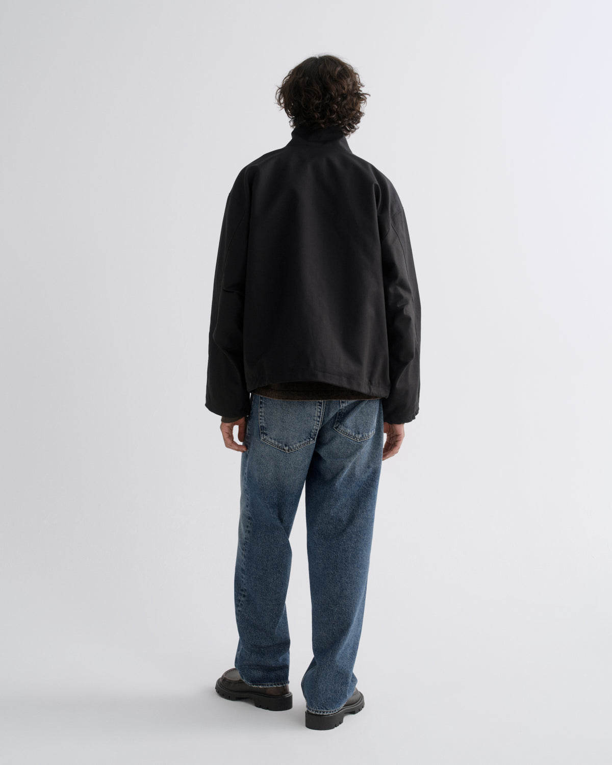 agolde-laurie-jacket-jacke-schwarz-rei-verschluss image 2