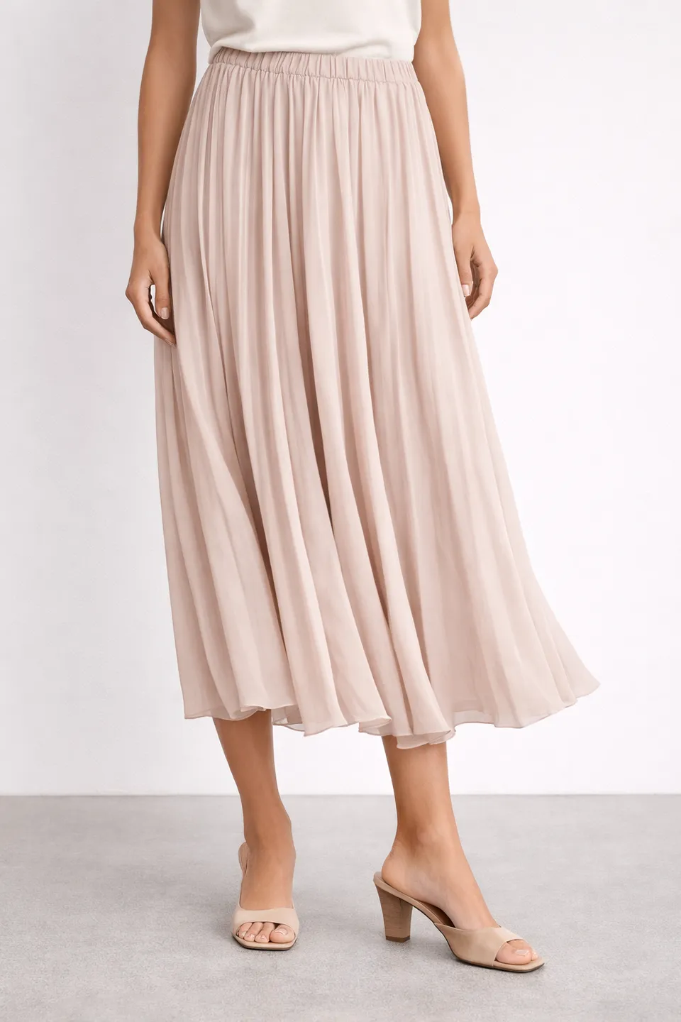 goldenim-paris-femme-jupe-plisee-damen-plisseerock image 1
