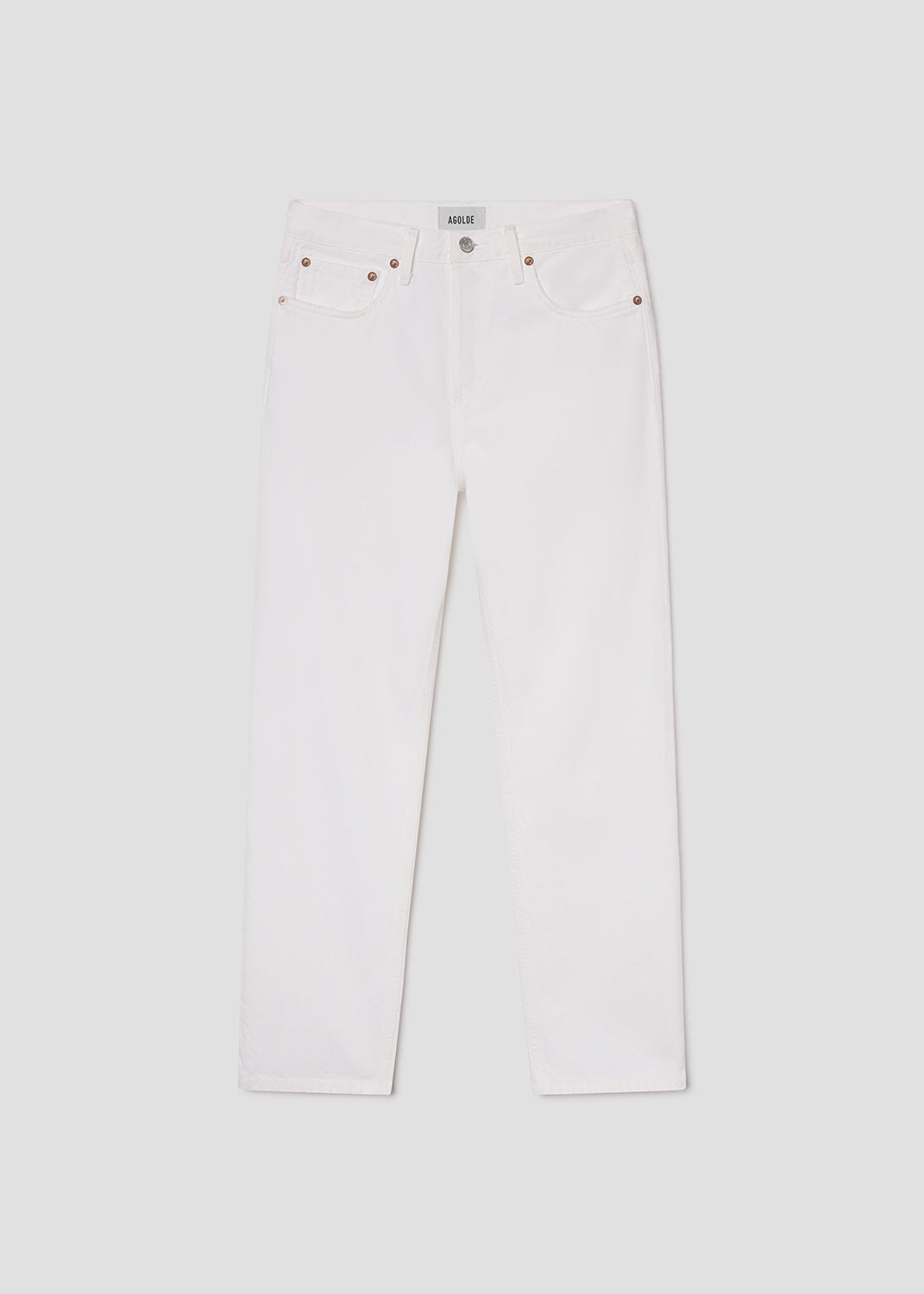 agolde-romney-jeans-damen-marshmallow-wei-cropped image 5