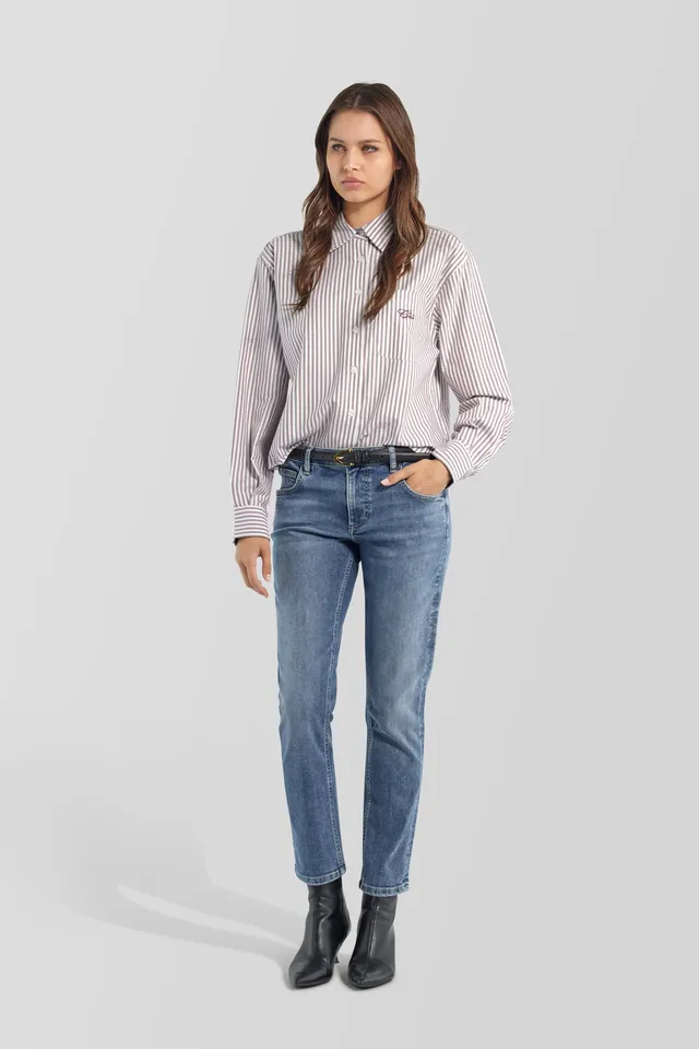 gas-nami-shirt-st66-hemd-damen-streifen-oxford image 1