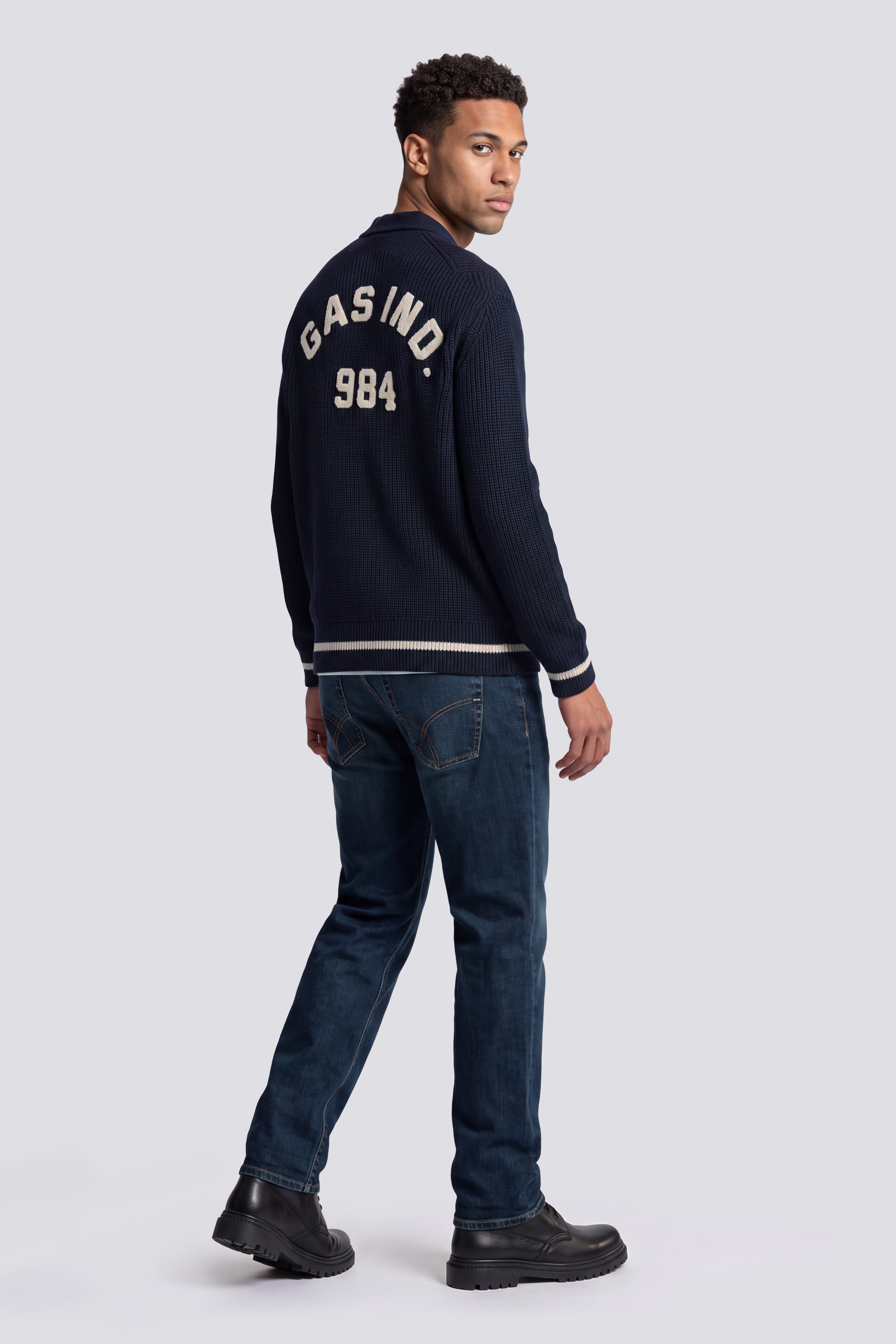 gas-albert-simple-rev-73em-jeans-herren-slim-fit-dark-stonewash image 2
