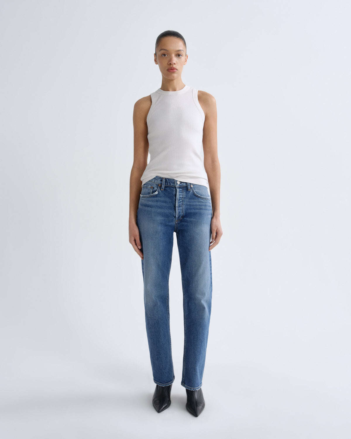 agolde-lana-jean-comfort-stretch-waive-indigo image 1