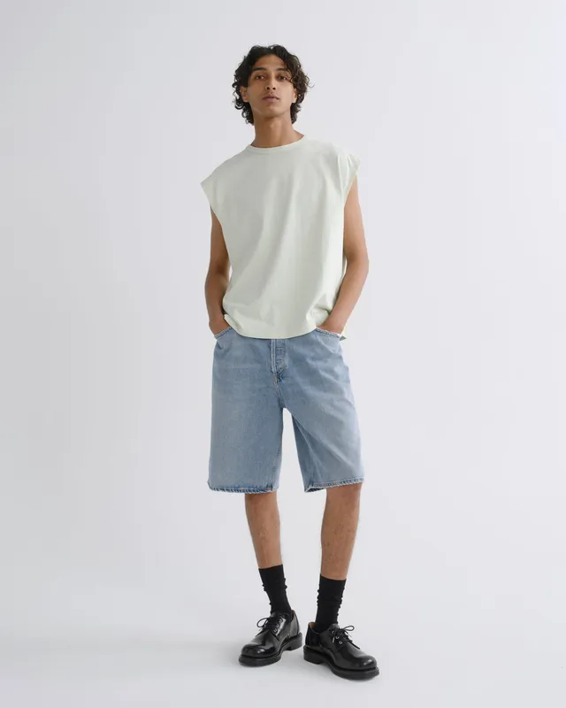 agolde-skate-denim-shorts-force-hellblau-herren image 1