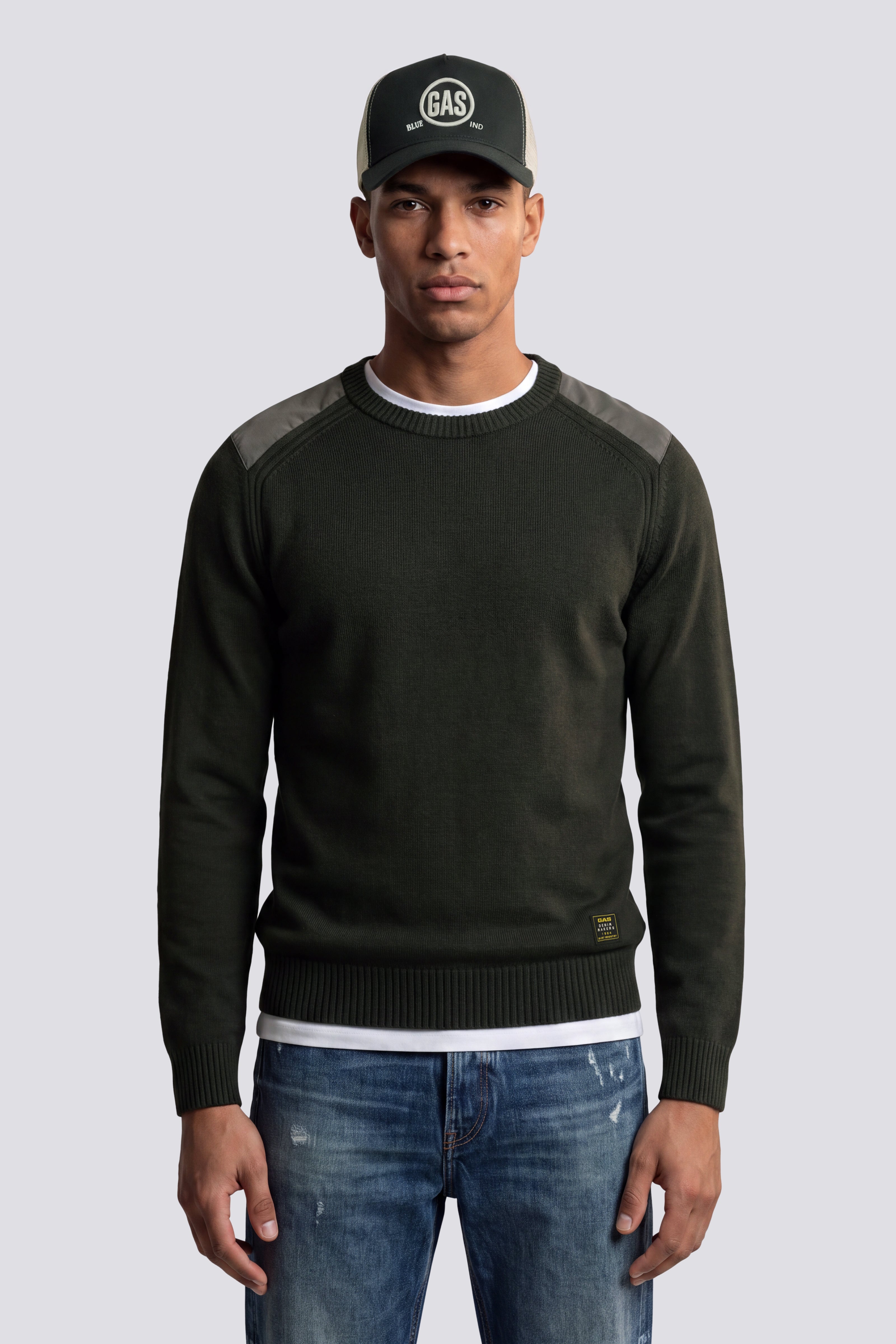 gas-avier-mix-3653-pullover-herren-wolle-cashmere-rundhals image 2