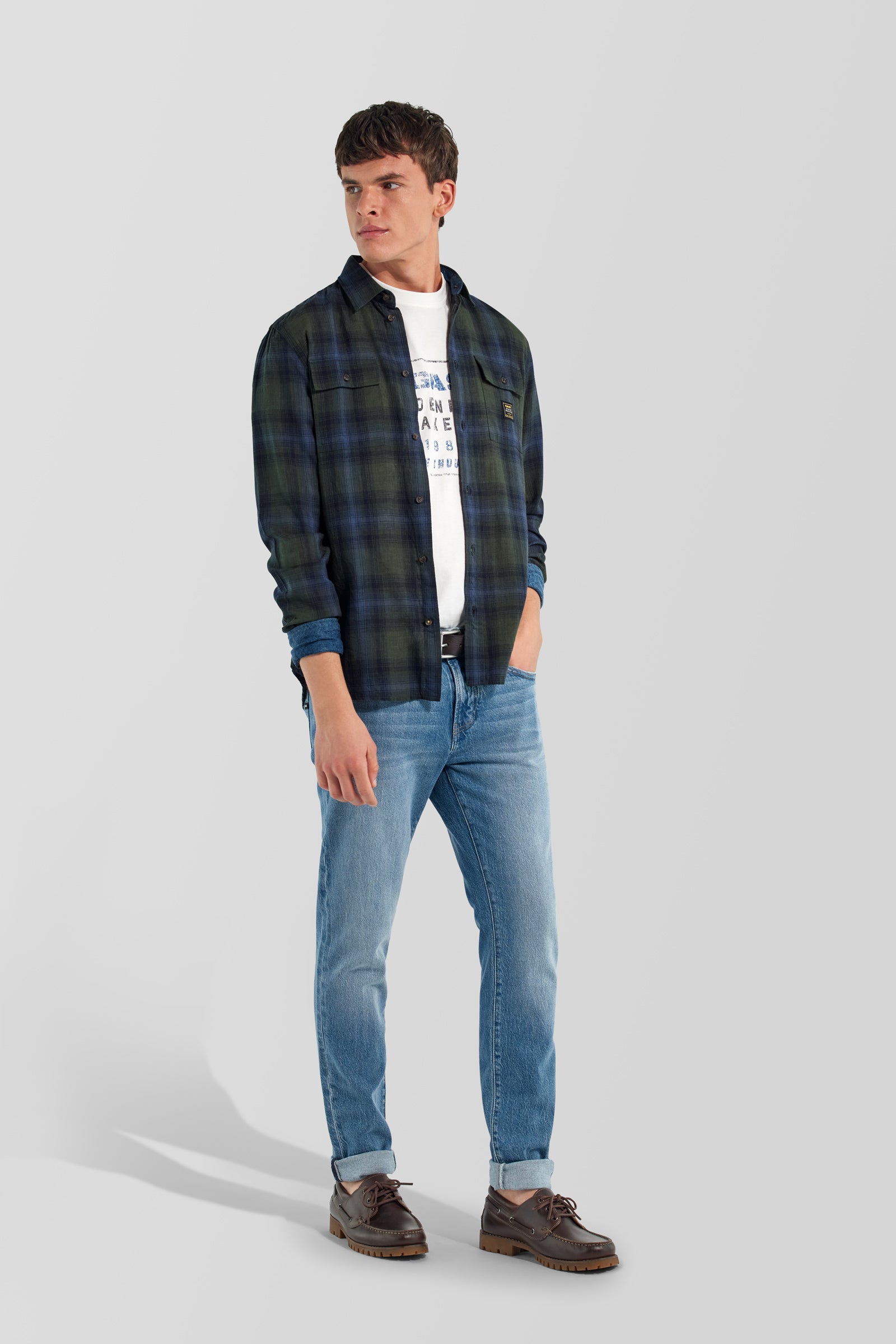 gas-noll-wk-shirt-ck09-hemd-herren-karo-regular image 1