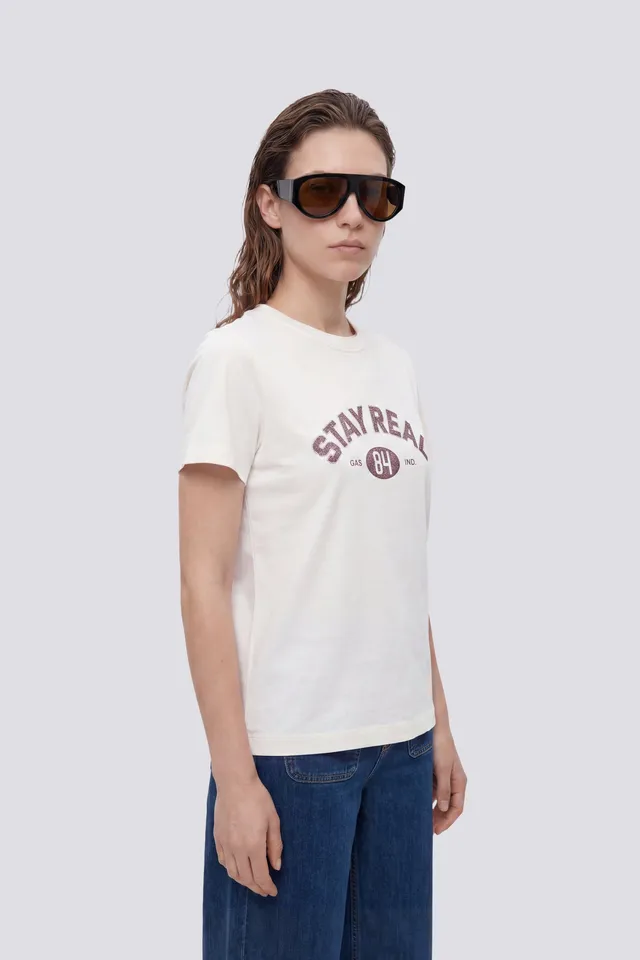 gas-irin-m-c-stay-real-1029-t-shirt-damen-baumwolle image 1