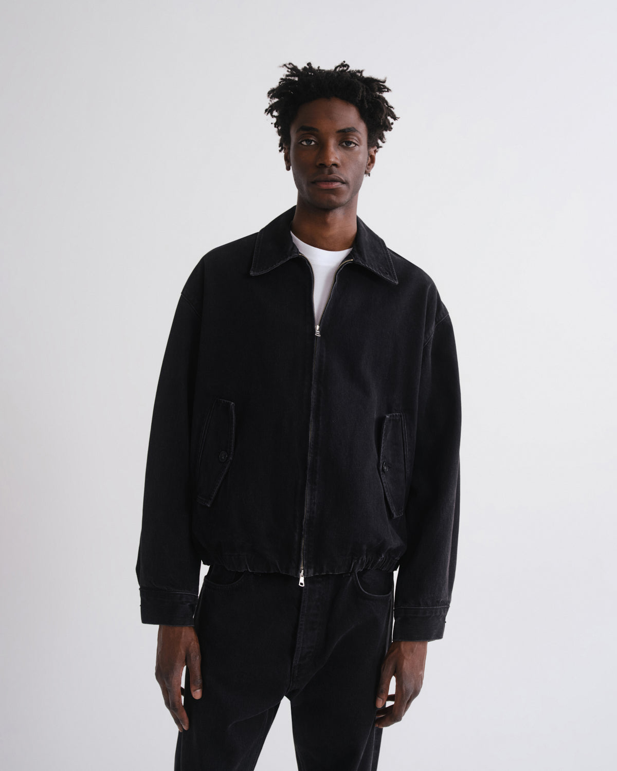 agolde-torres-jacket-kember-schwarz-herren-harrington image 1
