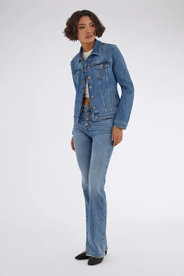 gas-warmin-69mm-damen-jeansjacke-slim-fit-indigo image 1