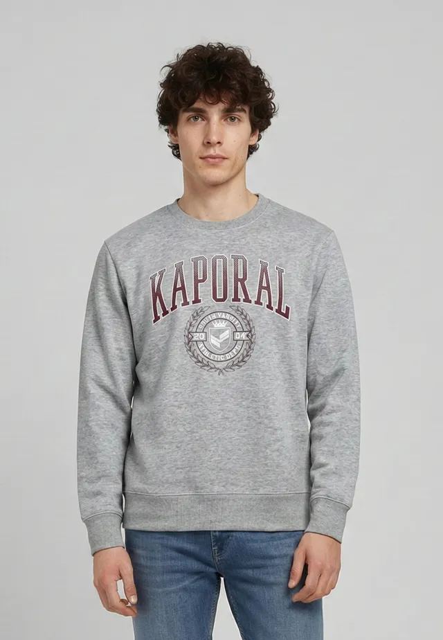kaporal-rams-sweatshirt-regular-grau-m-lange-herren image 1