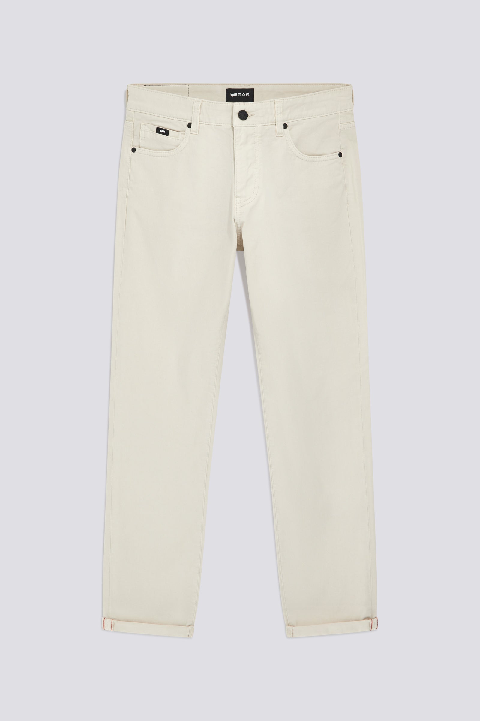 gas-albert-simple-rev-3006-hose-herren-slim-braun image 5