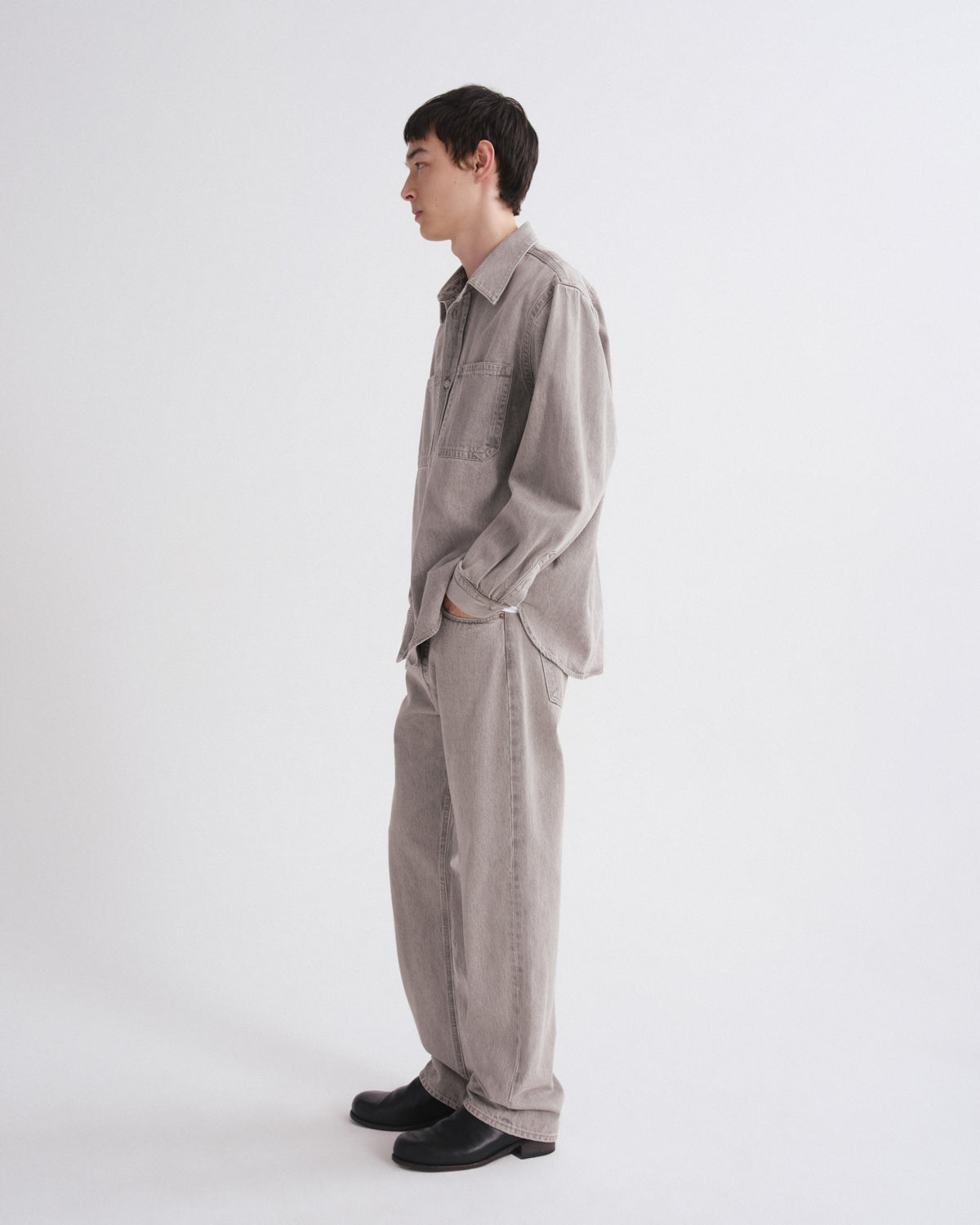 agolde-craven-shirt-jeanshemd-digital-grau-herren image 4