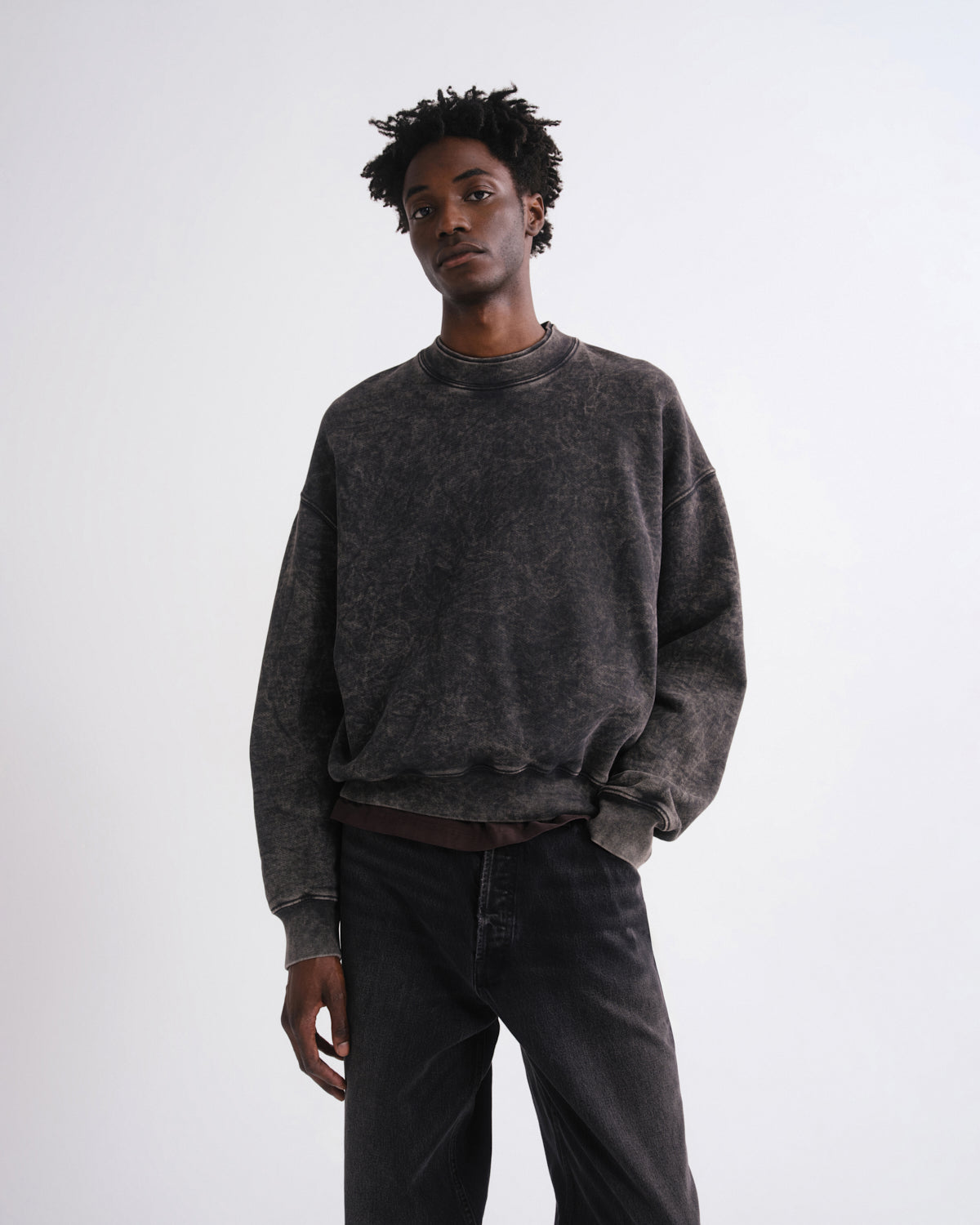 agolde-lambert-sweatshirt-kinetic-grau-herren image 1