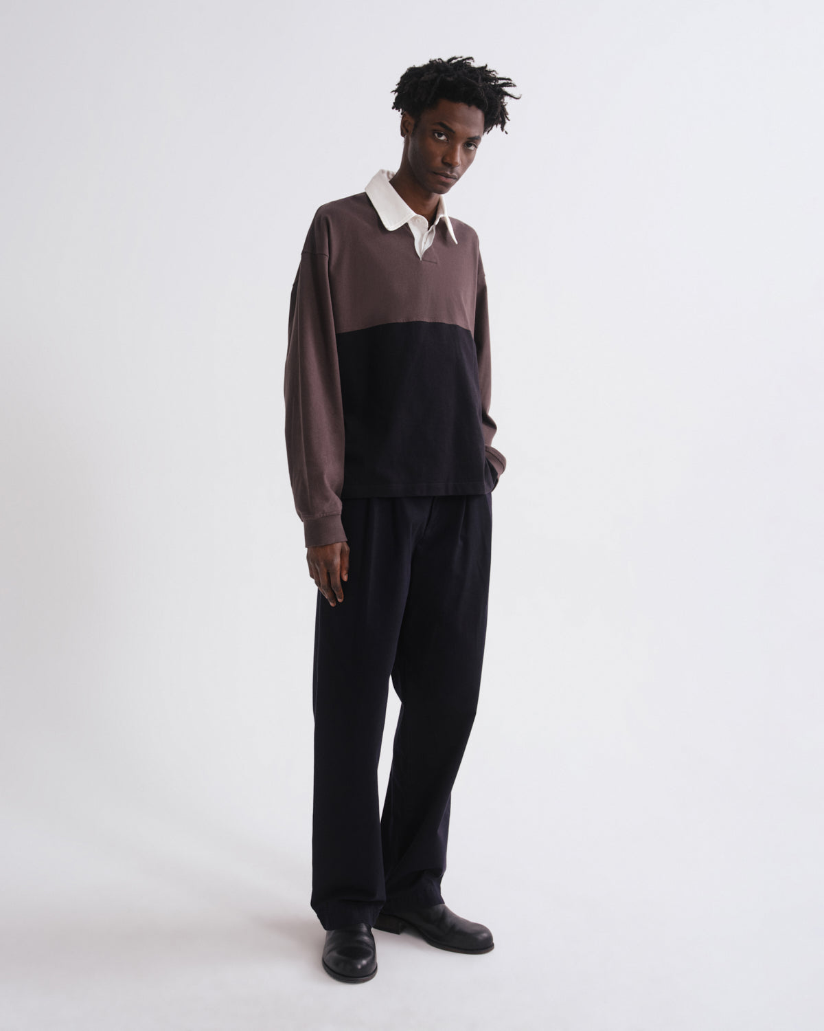 agolde-slater-trouser-hose-blackened-navy-herren-twill image 3
